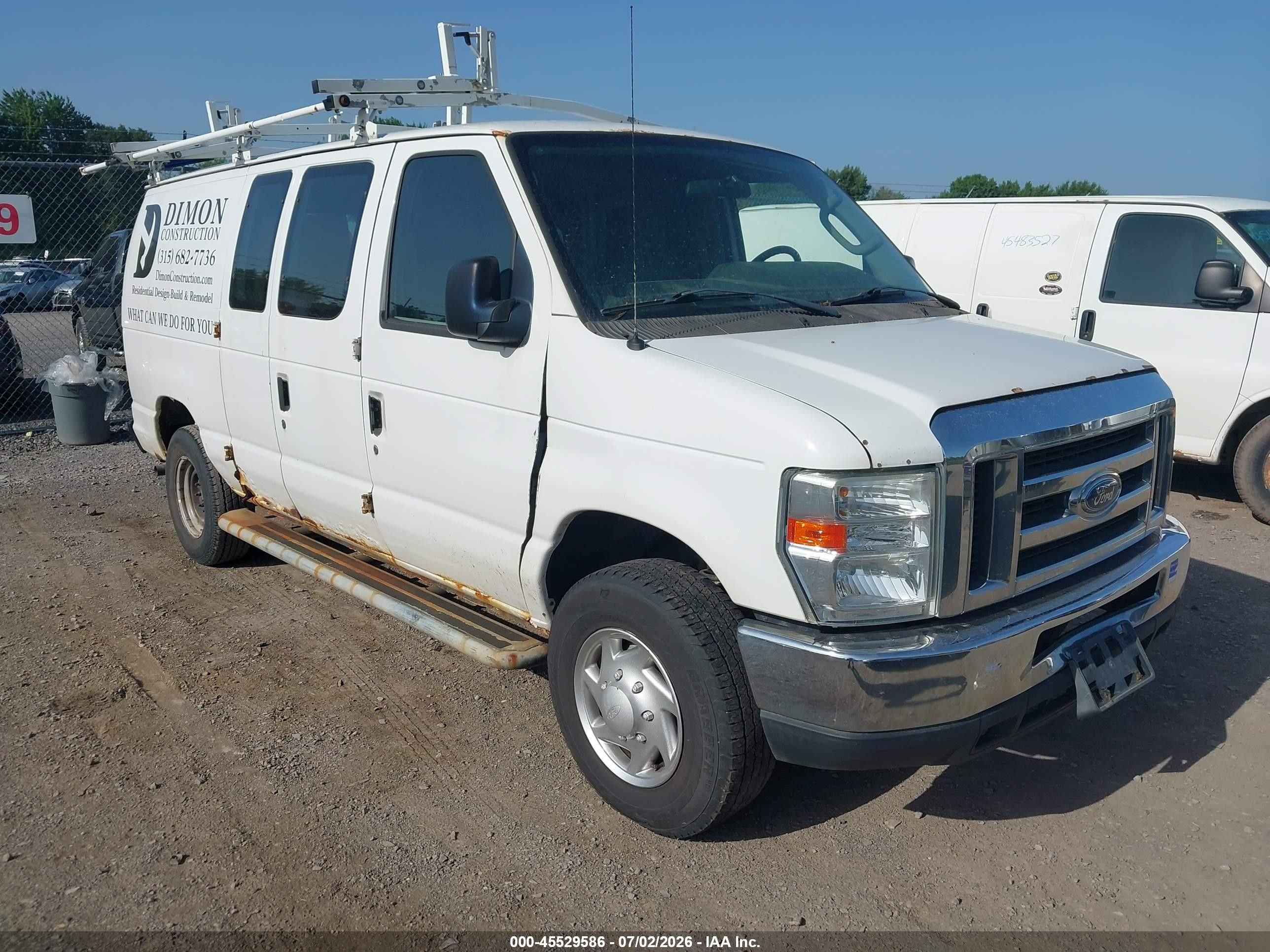 2013 Ford Econoline Cargo Commercial, VIN 1FTNE2EWXDDA45882 — Normal wear