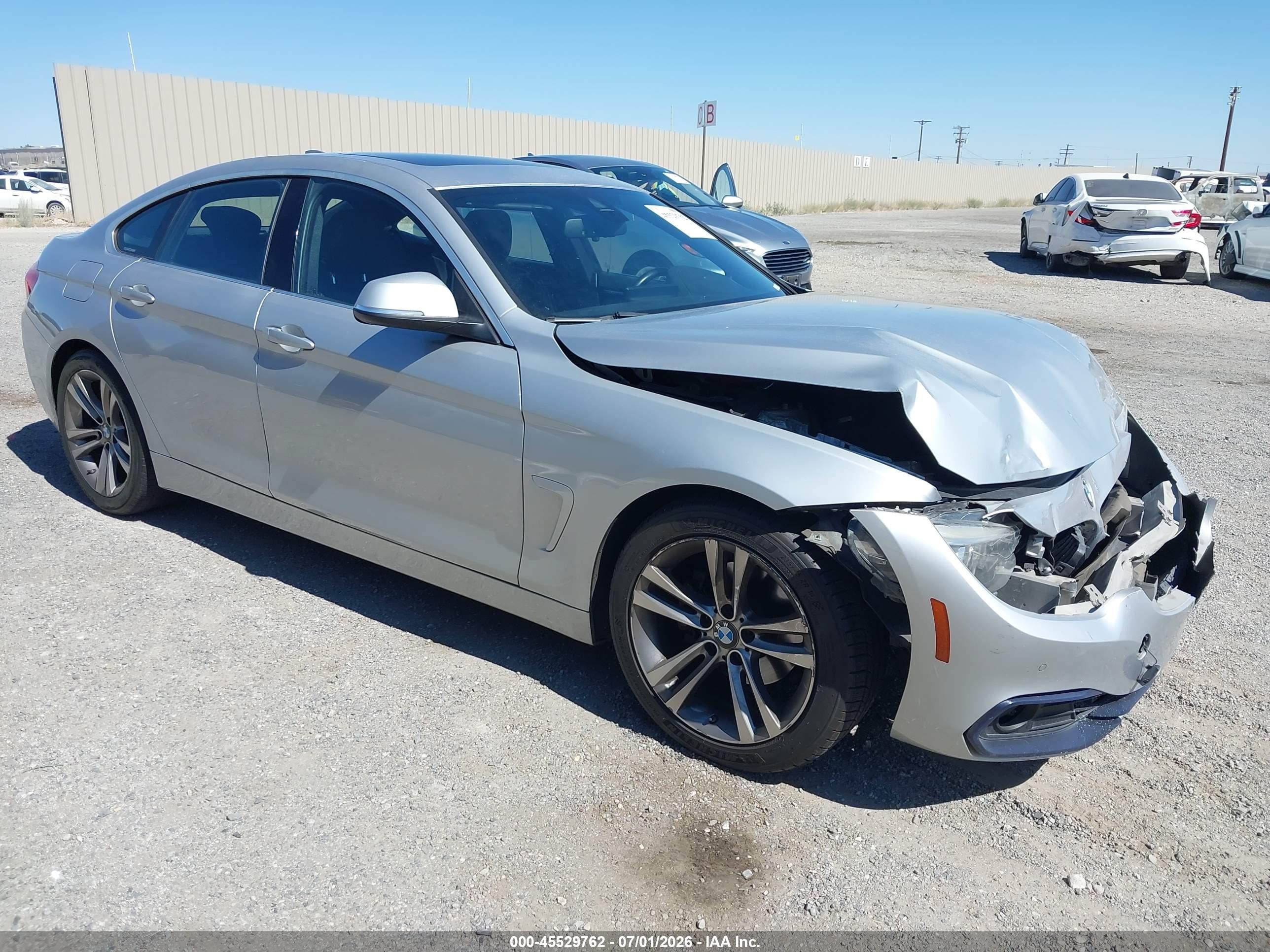 2018 BMW 4 Series 430i, VIN WBA4J1C57JBG78262 — Front end