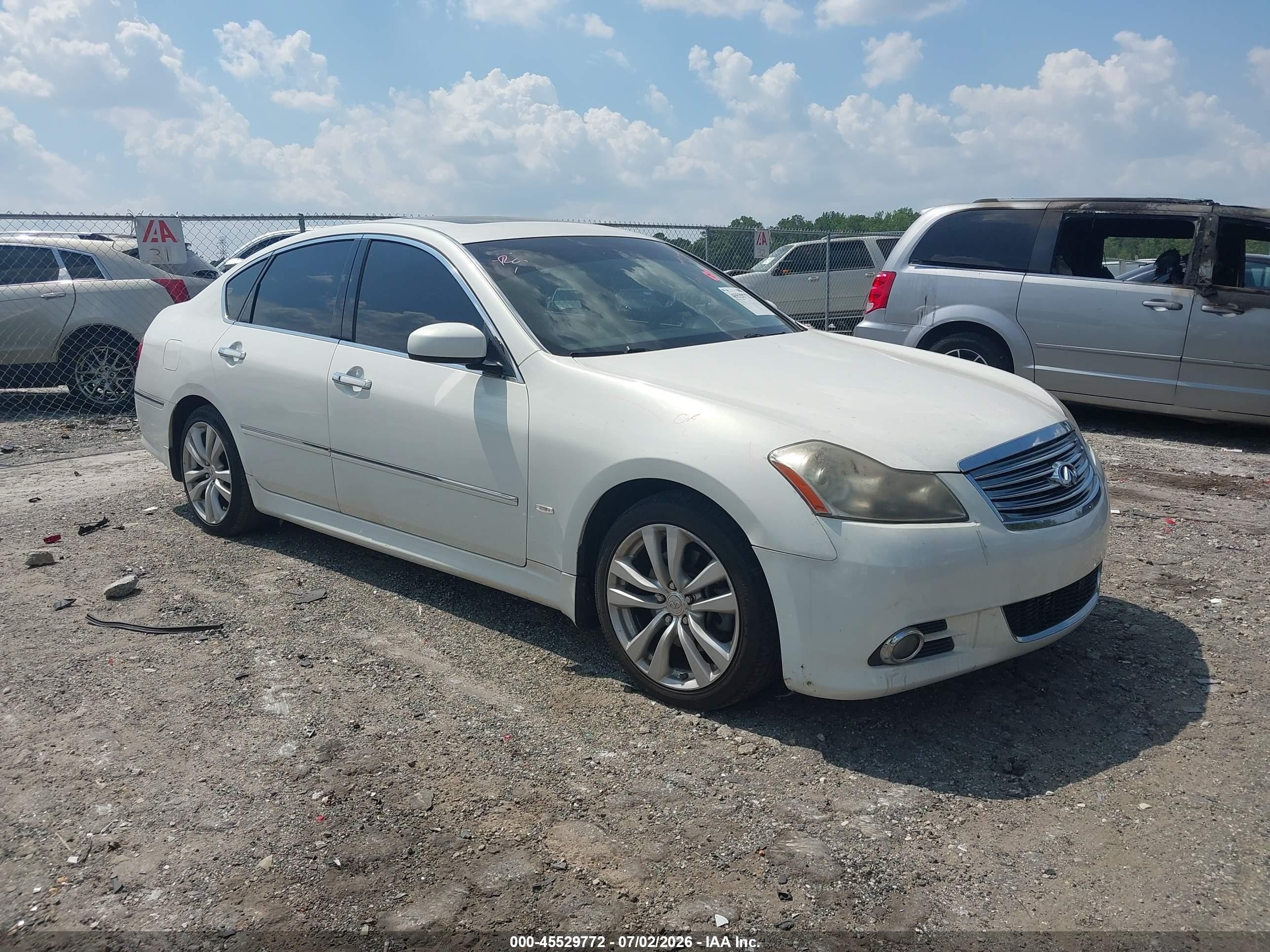 2010 Infiniti M, VIN JN1CY0AP9AM911751 — Rear end