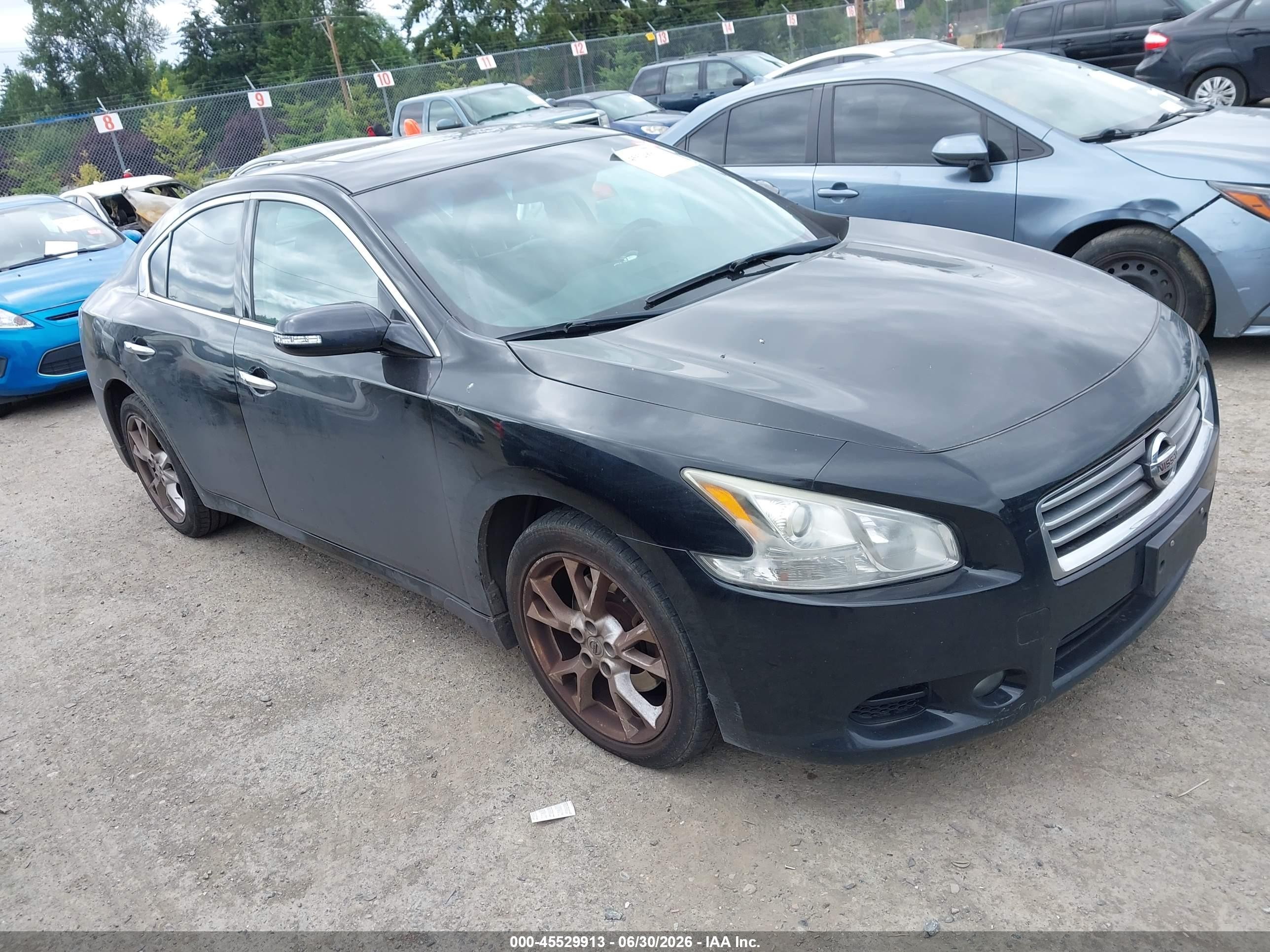 2012 Nissan Maxima S, VIN 1N4AA5AP6CC817184 — Обычный износ
