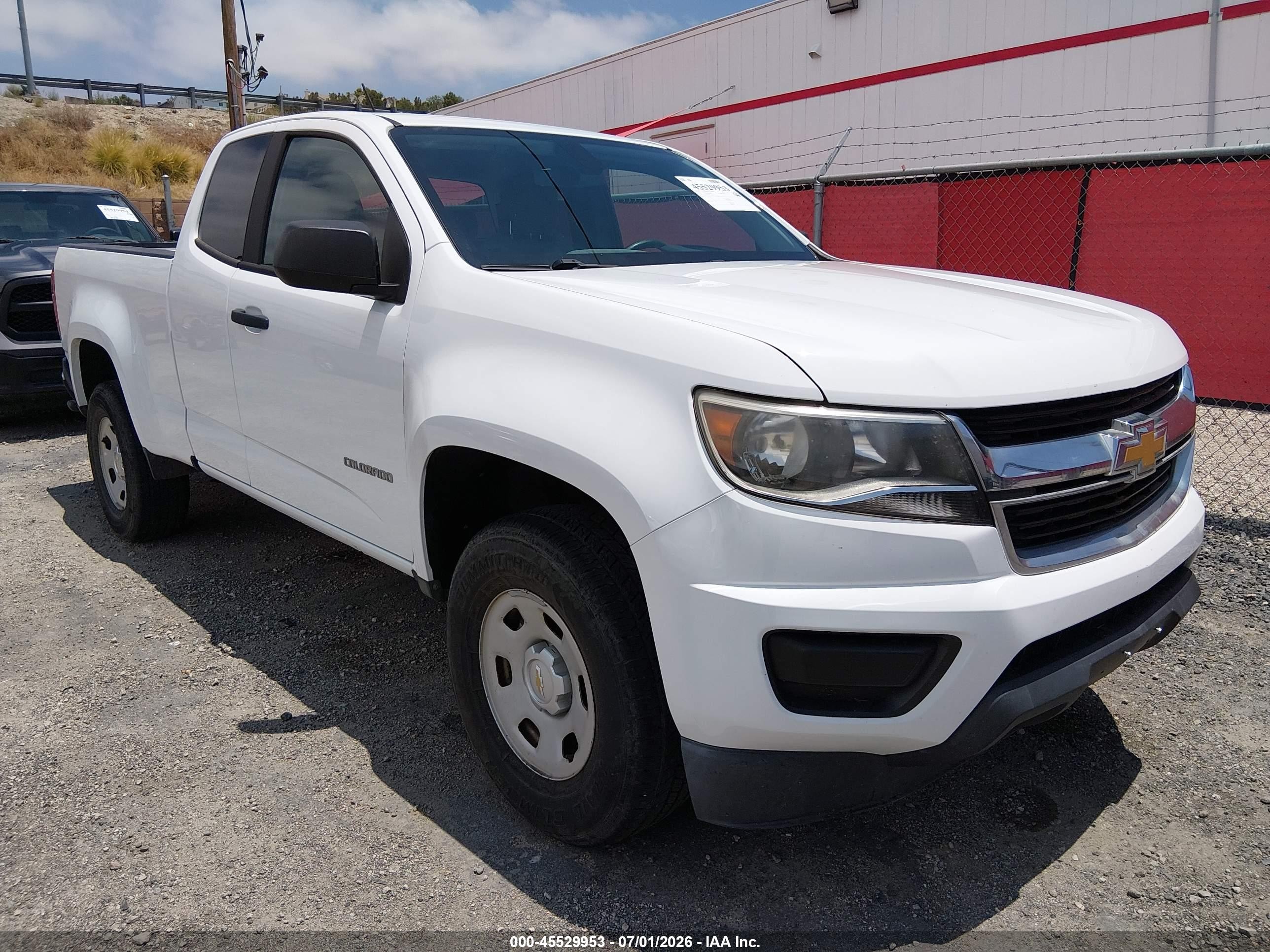 2017 Chevrolet Colorado 2WD WT, VIN 1GCHSBEA9H1253446 — Side