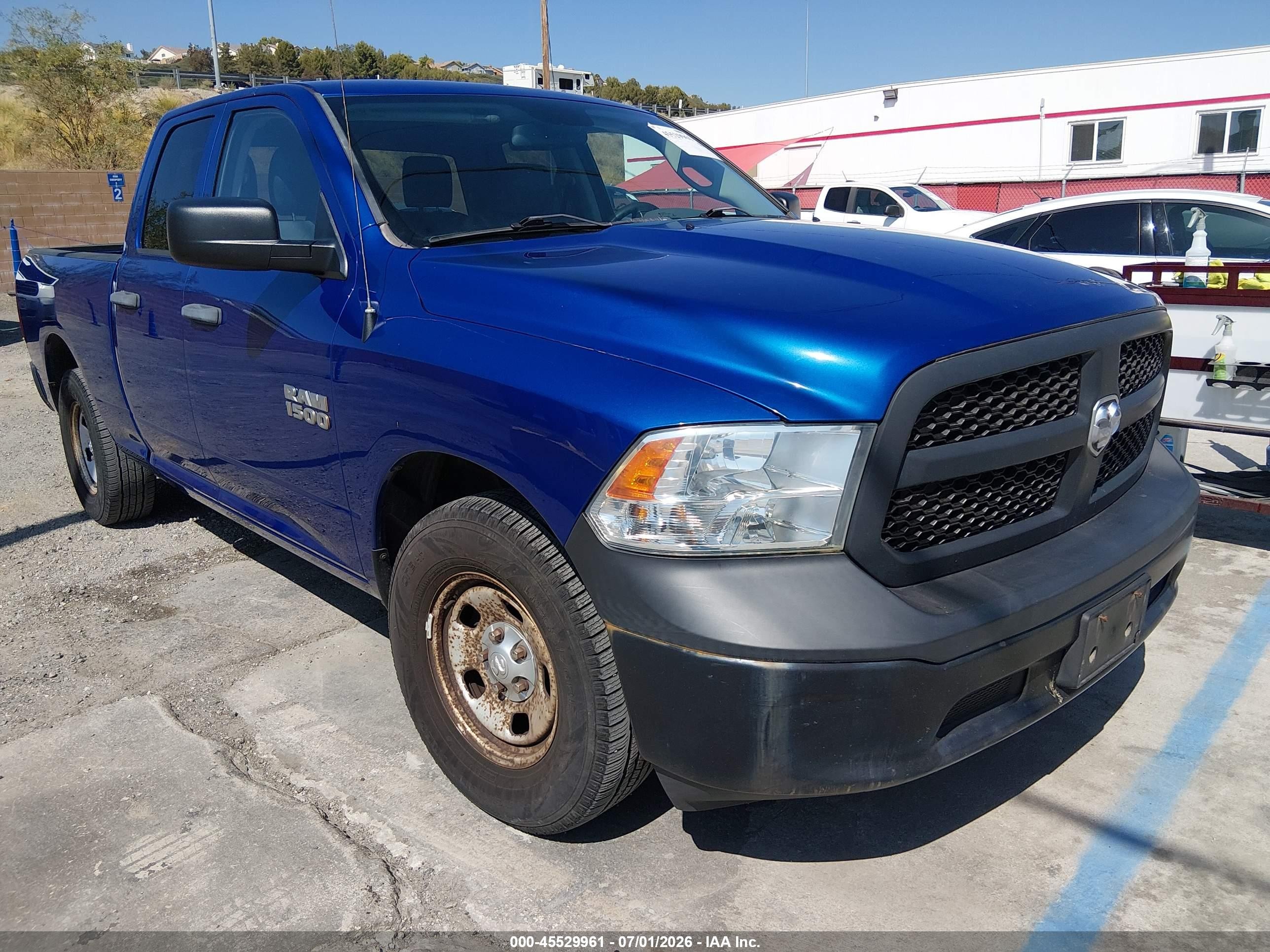 2016 Ram 1500 Tradesman, VIN 1C6RR6FG6GS375594 — Side