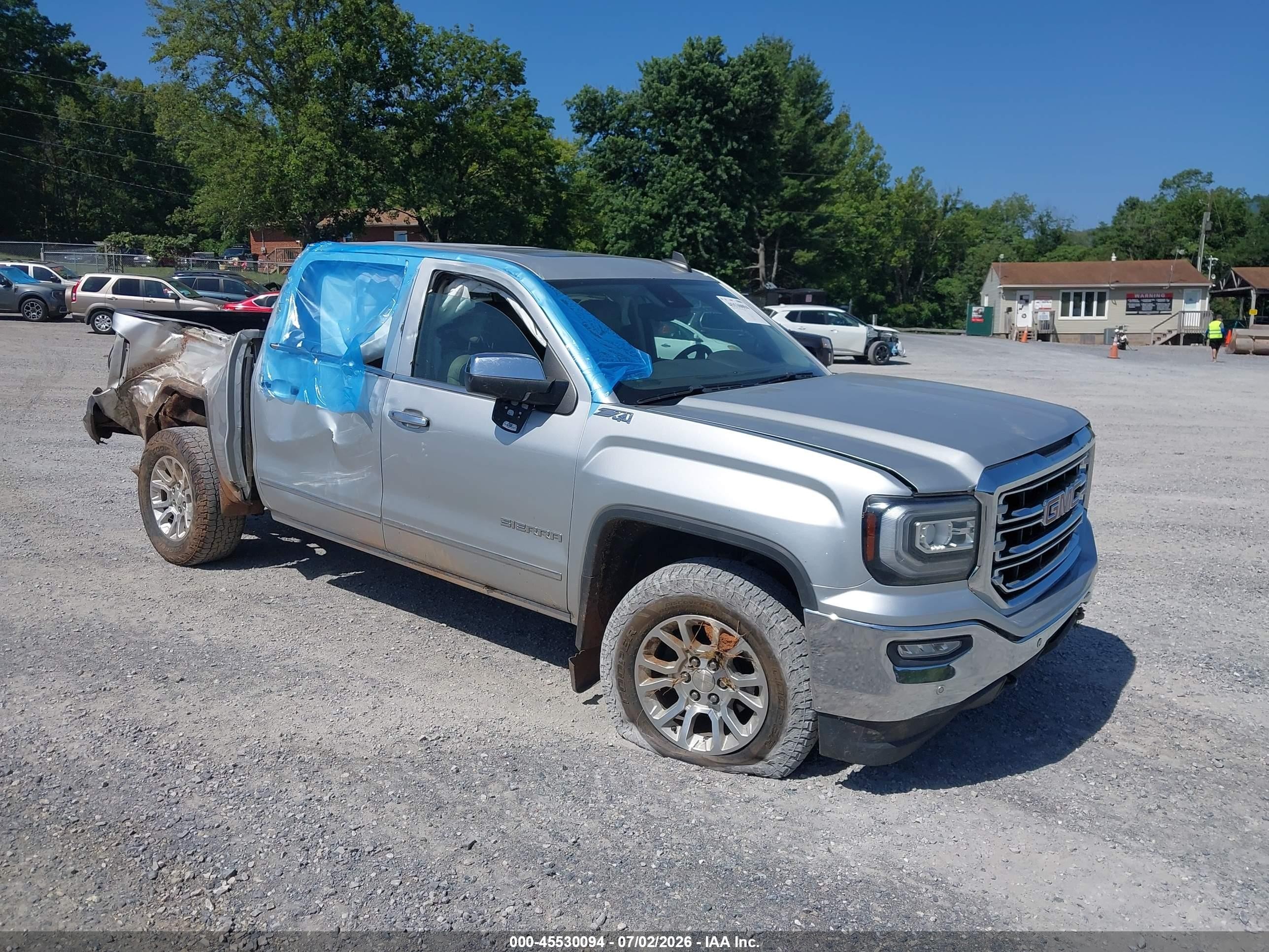 2018 GMC Sierra 1500 SLT, VIN 3GTU2NEC9JG431333 — All over