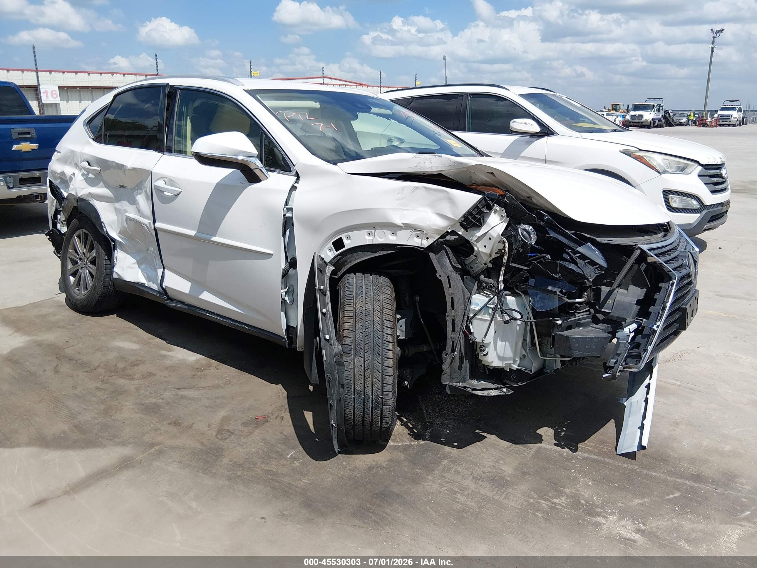 2020 Lexus NX 300, VIN JTJAARBZXL5019161 — Side