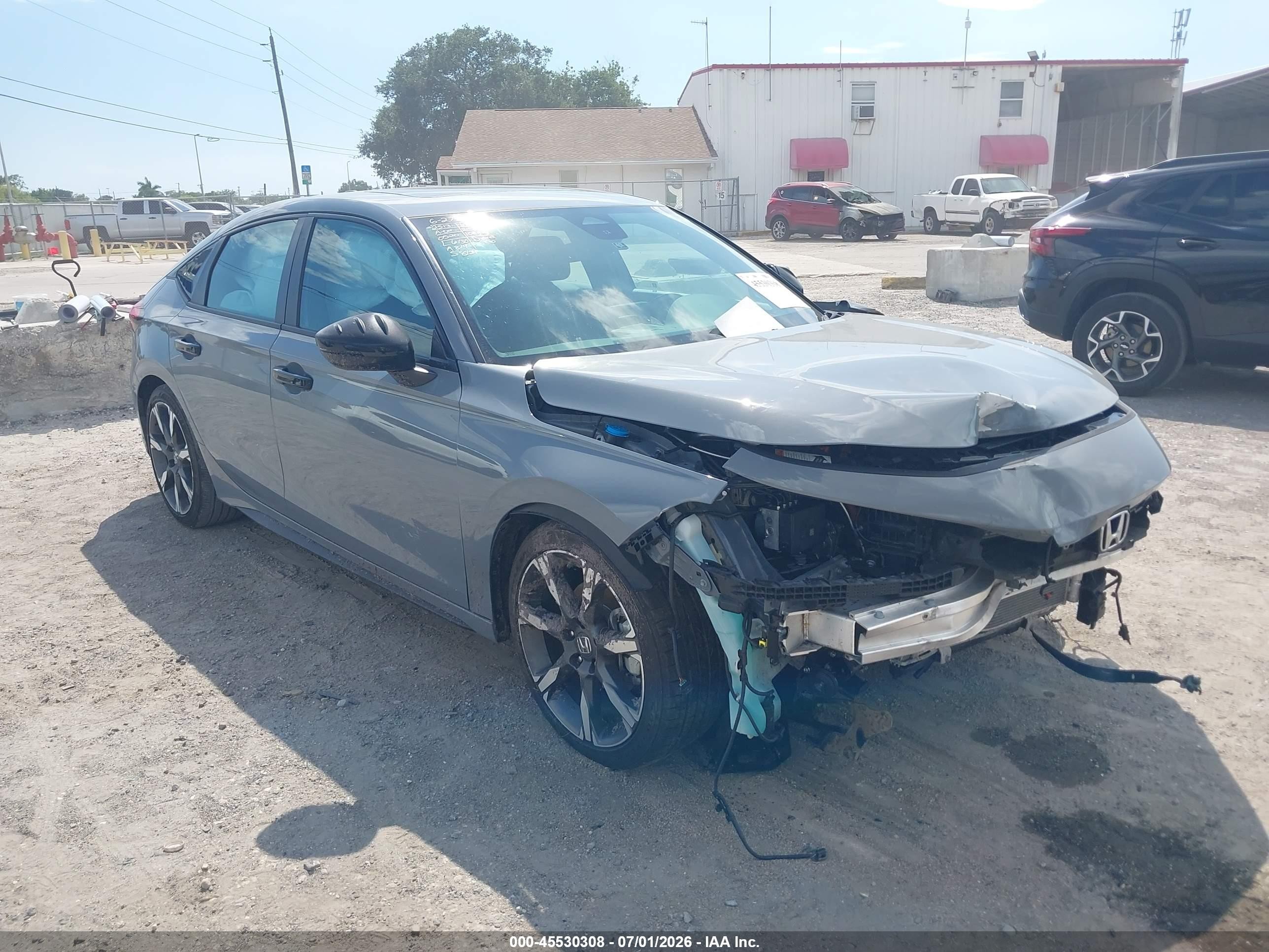 2025 Honda Civic Sport Touring, VIN 19XFL4H95SE000520 — Front end