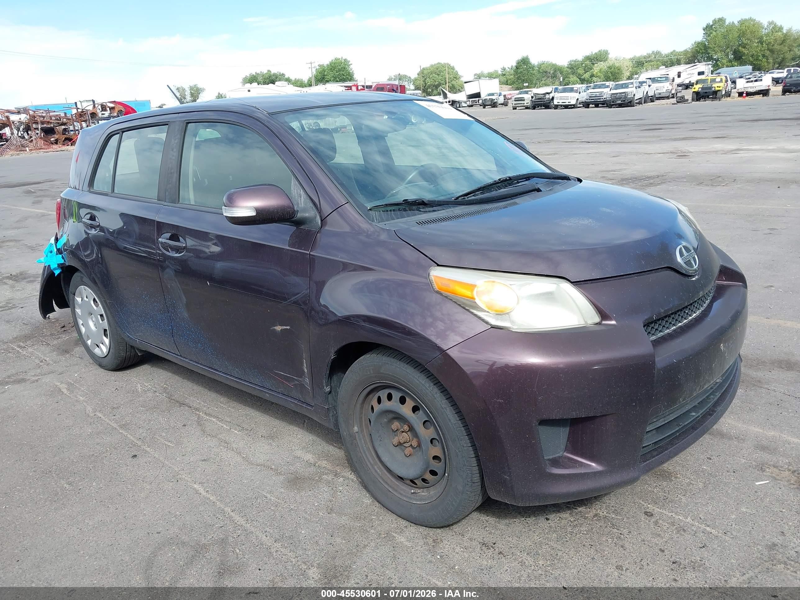 2012 Scion xD, VIN JTKKU4B4XC1024611 — Rear end