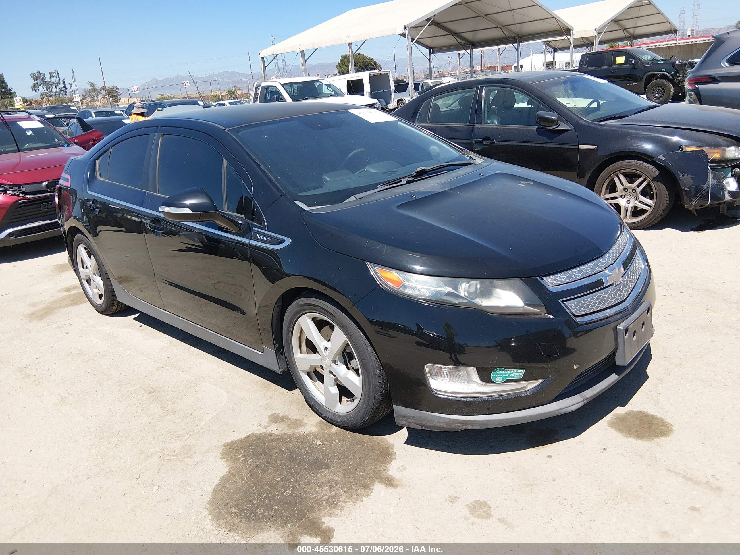 2014 Chevrolet Volt, VIN 1G1RE6E44EU123025 — Rear end