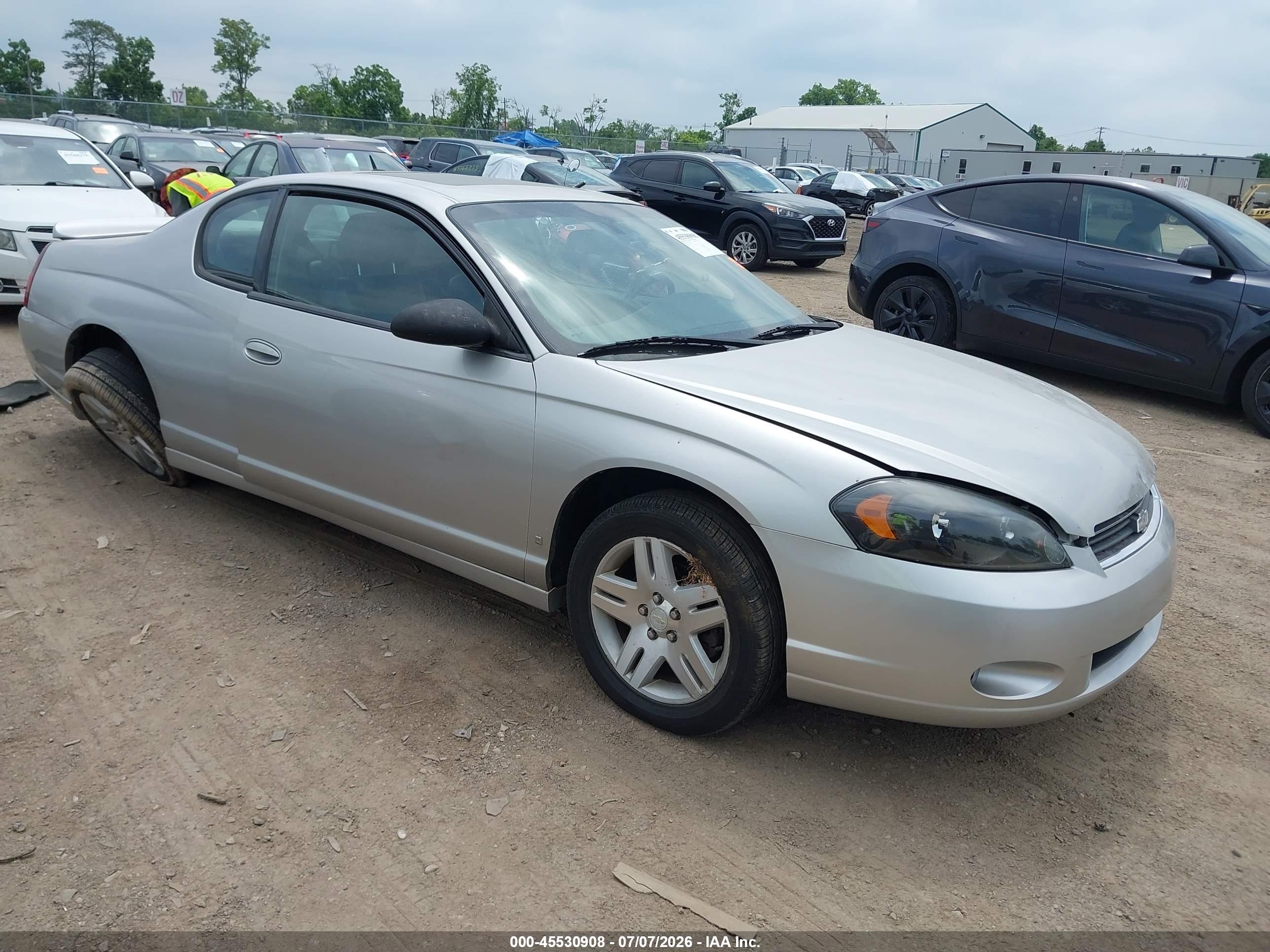 2006 Chevrolet Monte Carlo LTZ, VIN 2G1WN151269297217 — Side