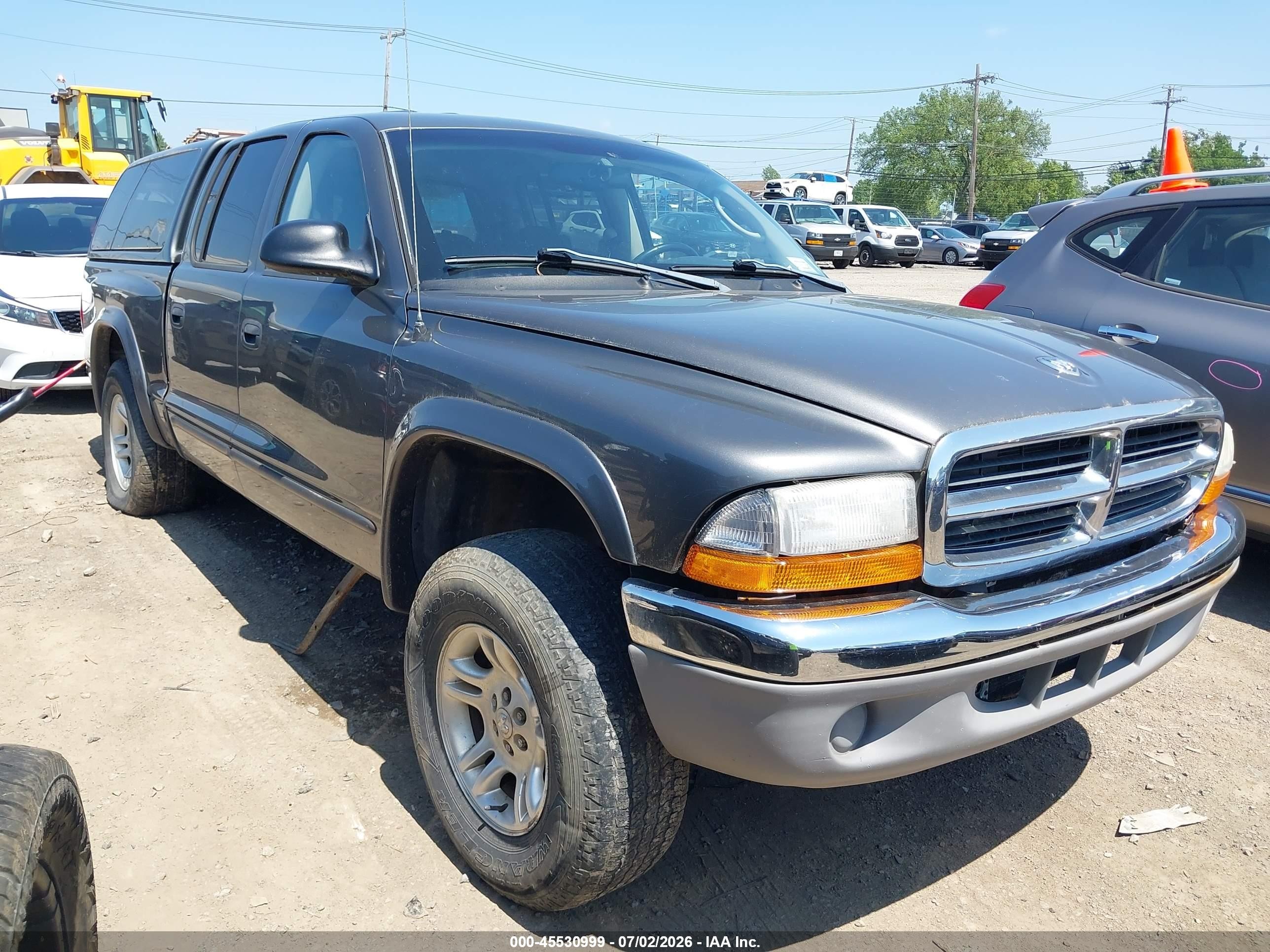2003 Dodge Dakota SLT, VIN 1D7HG48N33S185973 — Normal wear
