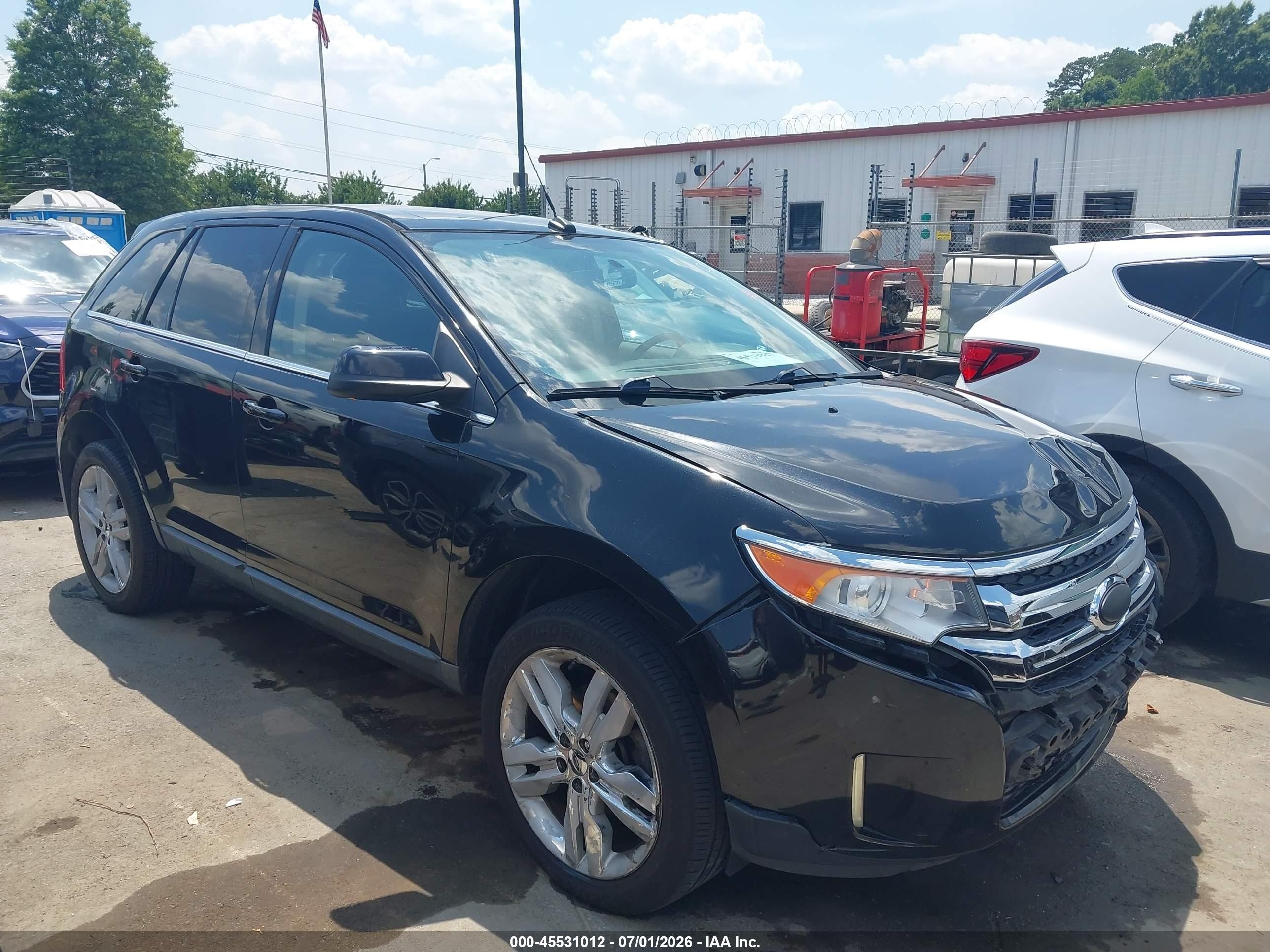 2013 Ford Edge Limited, VIN 2FMDK3KC6DBC91253 — Front end