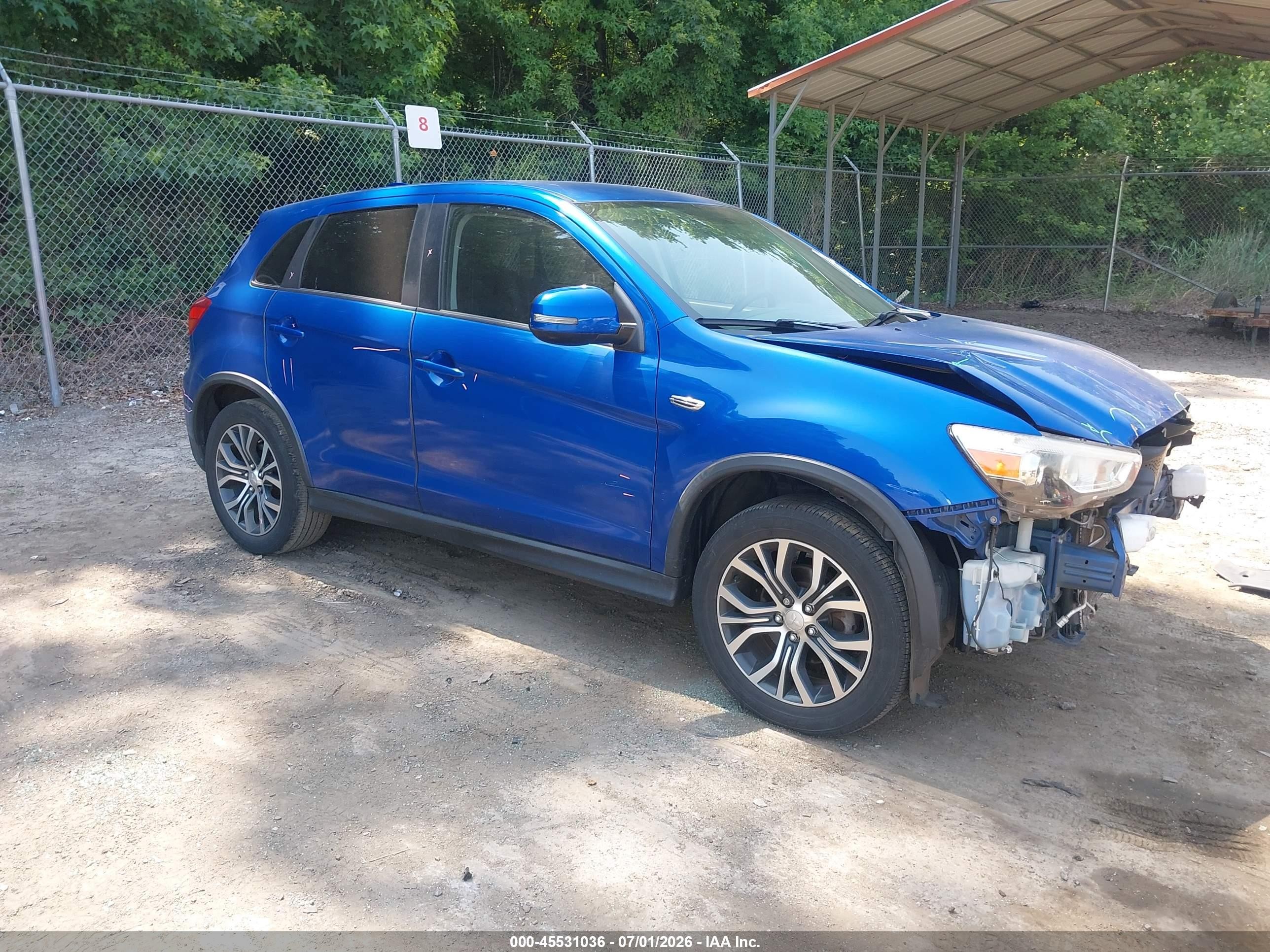 2018 Mitsubishi Outlander ES, VIN JA4AP3AU0JU017291 — All over