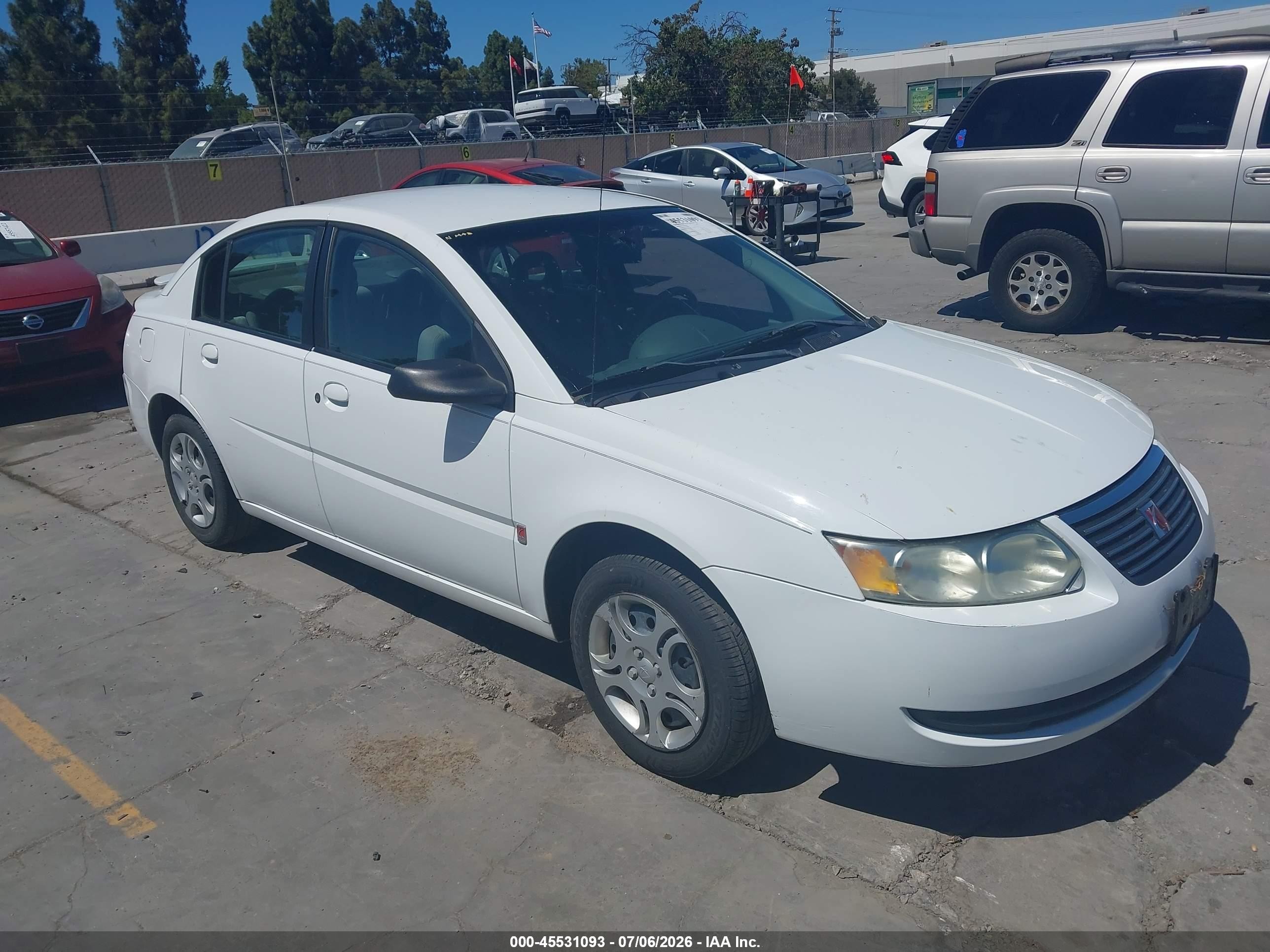 2005 Saturn ION ION 2, VIN 1G8AJ52F85Z179837 — Rear end
