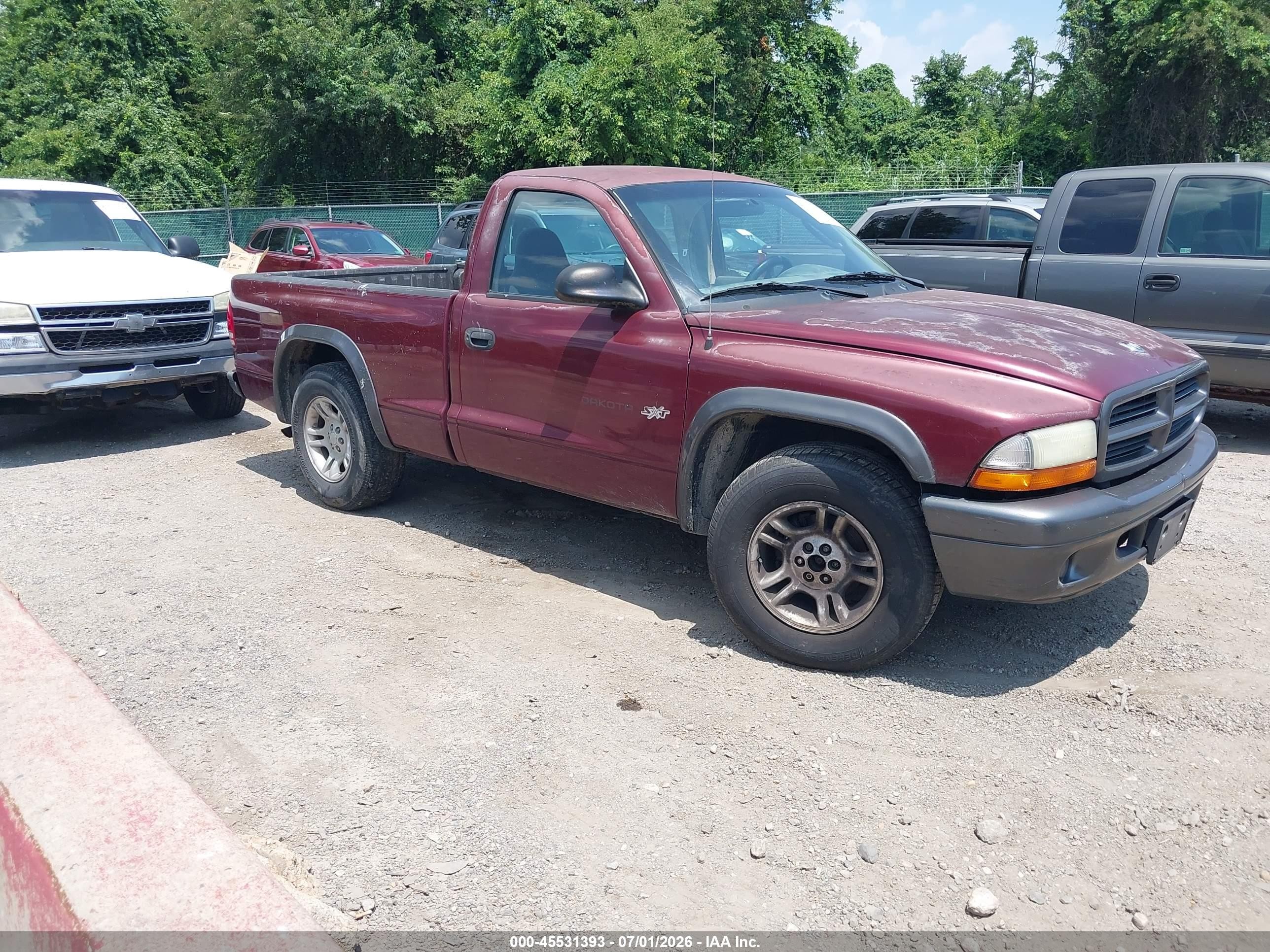 2002 Dodge Dakota, VIN 1B7FL16XX2S705536 — Normal wear