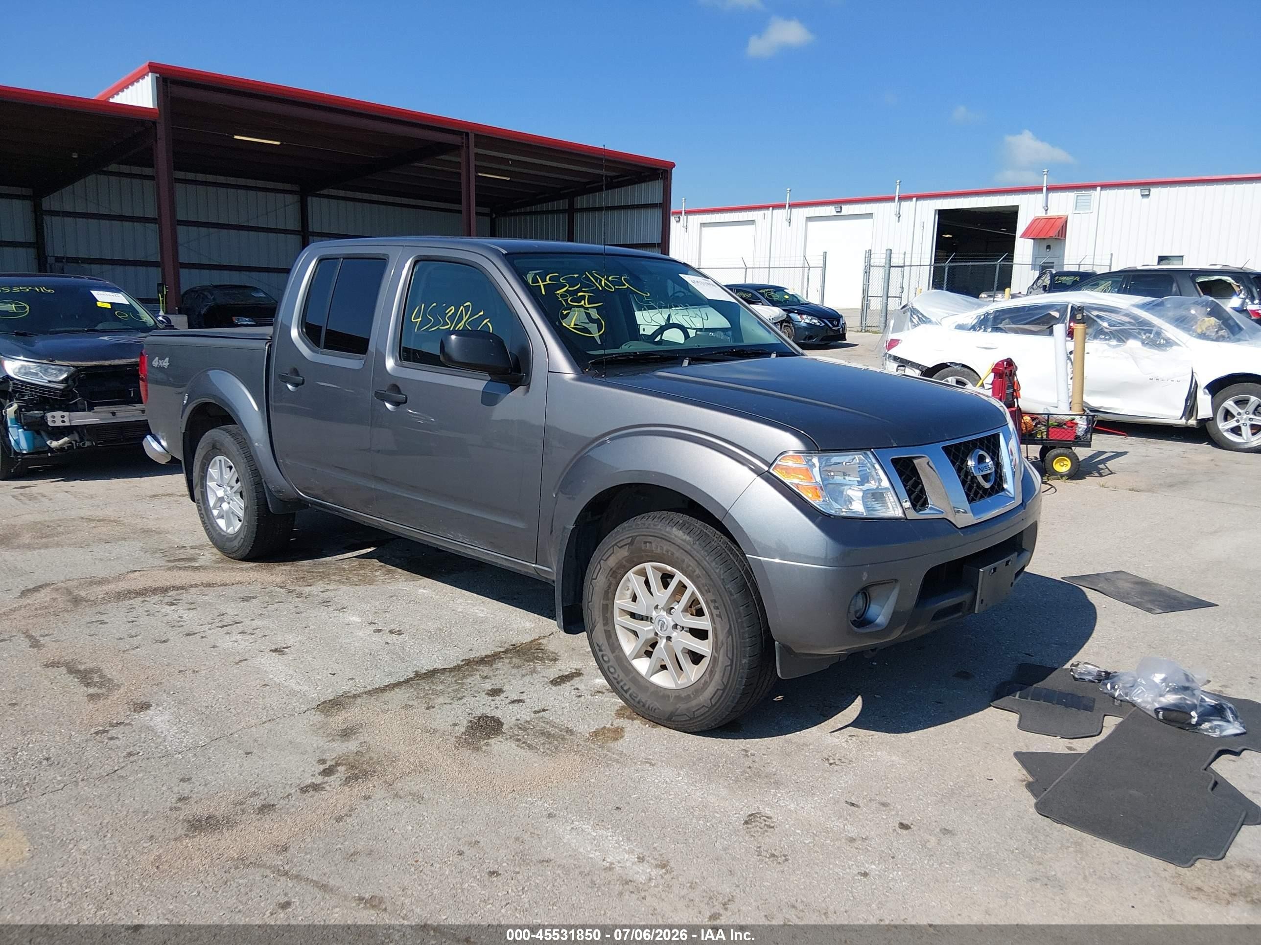 2021 Nissan Frontier SV, VIN 1N6ED0EB9MN722416 — Rear end