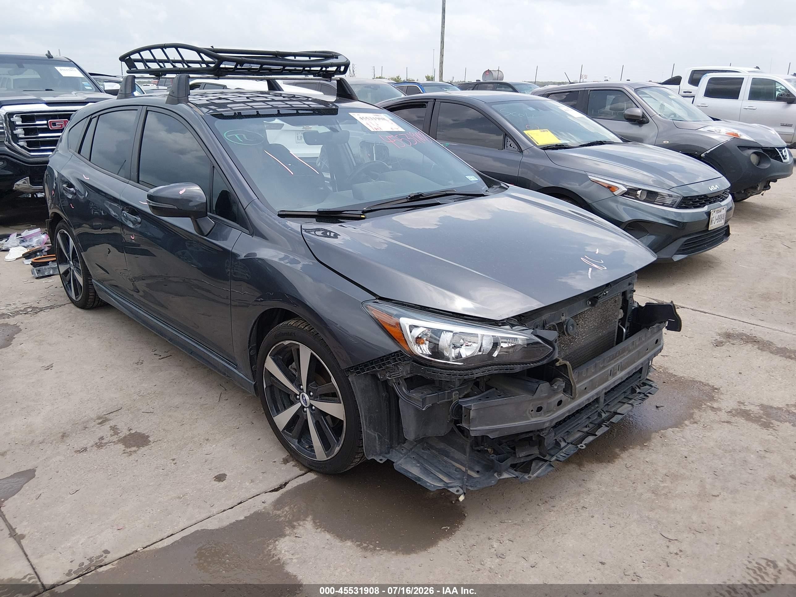2018 Subaru Impreza Special Sports, VIN 4S3GTAL6XJ3713287 — Перед