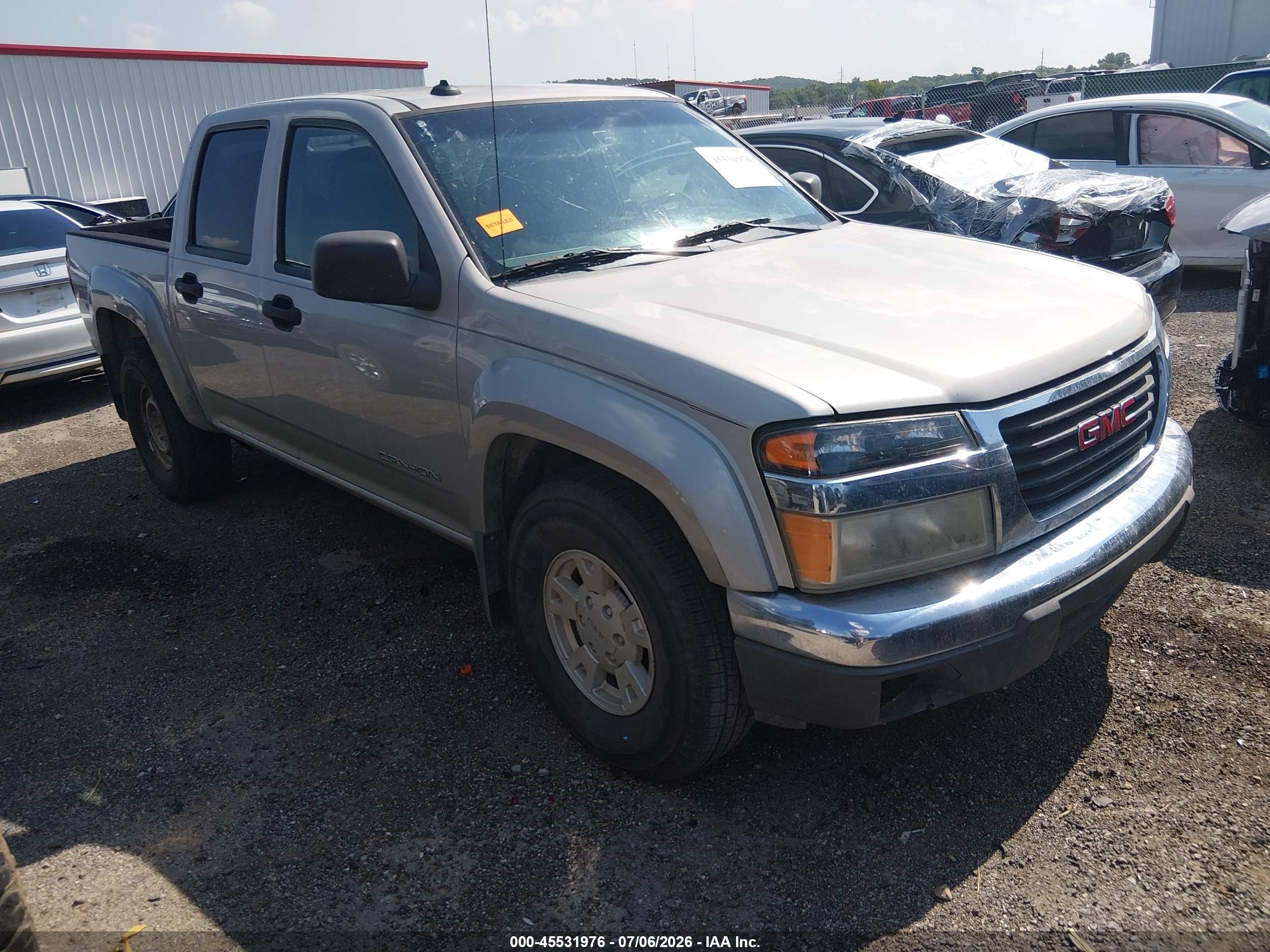 2005 GMC Canyon 1SF SLE Z71, VIN 1GTDS136458154981 — Бок