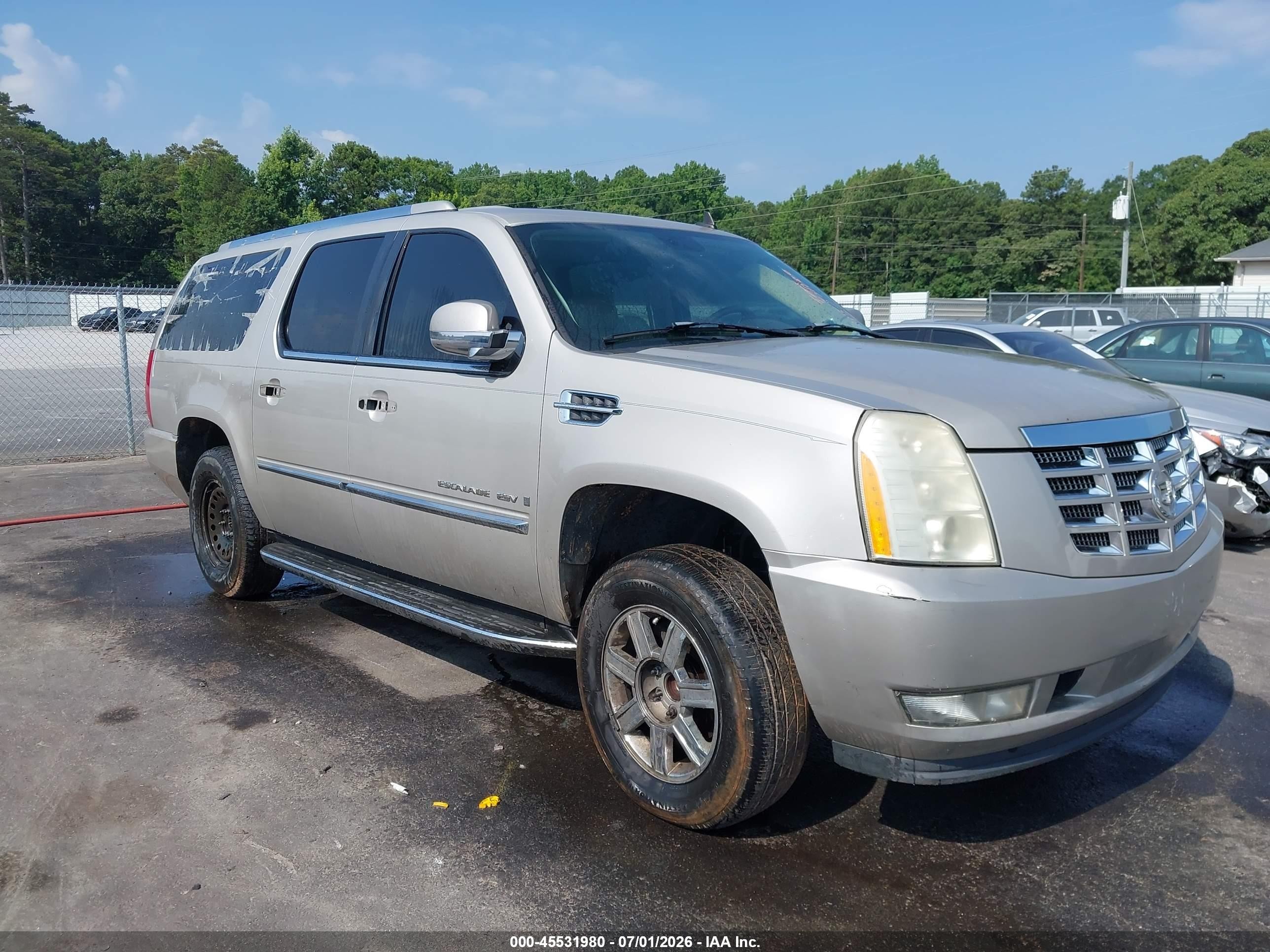 2008 Cadillac Escalade ESV, VIN 1GYFK66868R175780 — Обычный износ