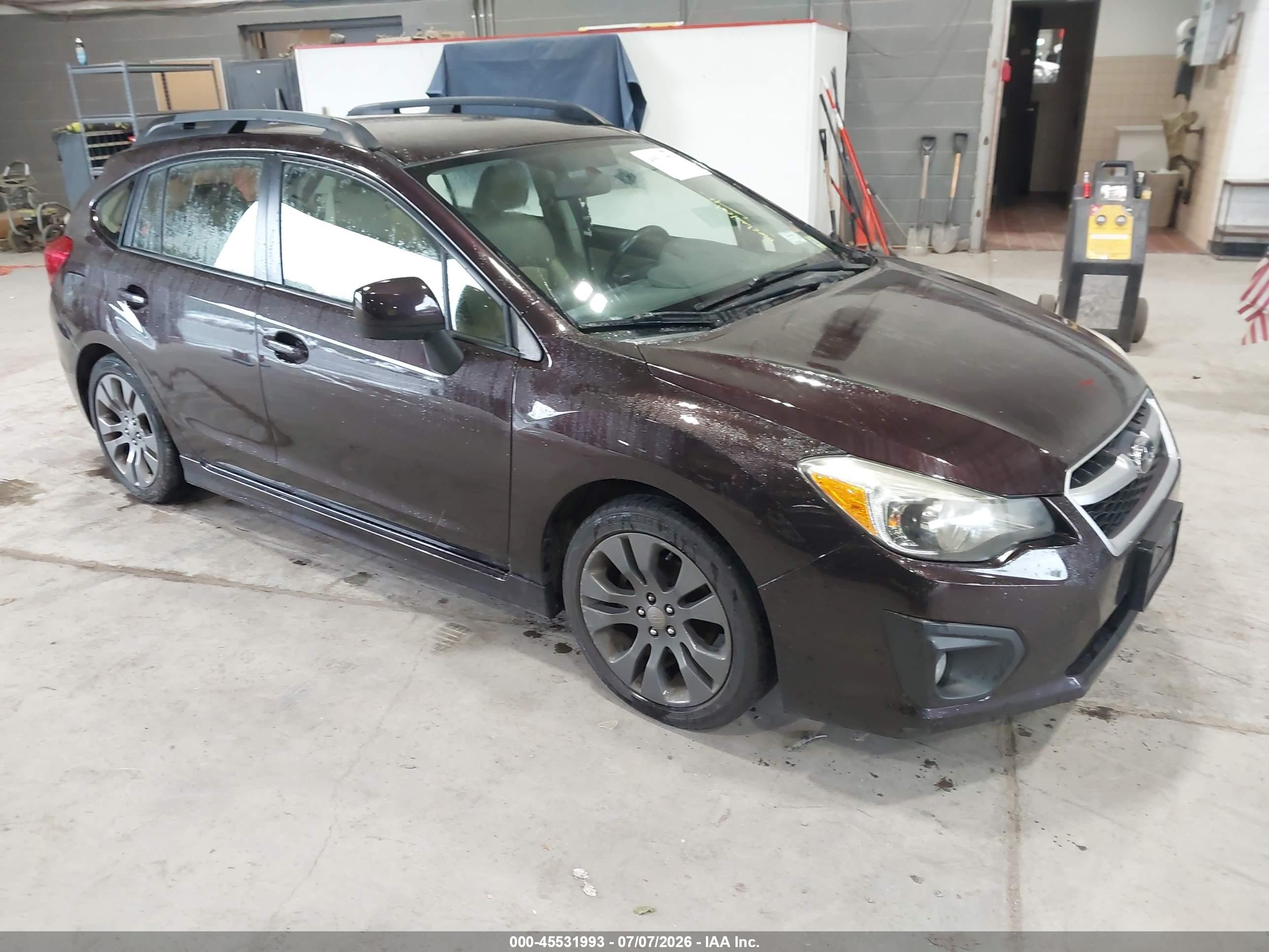 2013 Subaru Impreza Special Sports Premium, VIN JF1GPAL60DH206643 — Normal wear