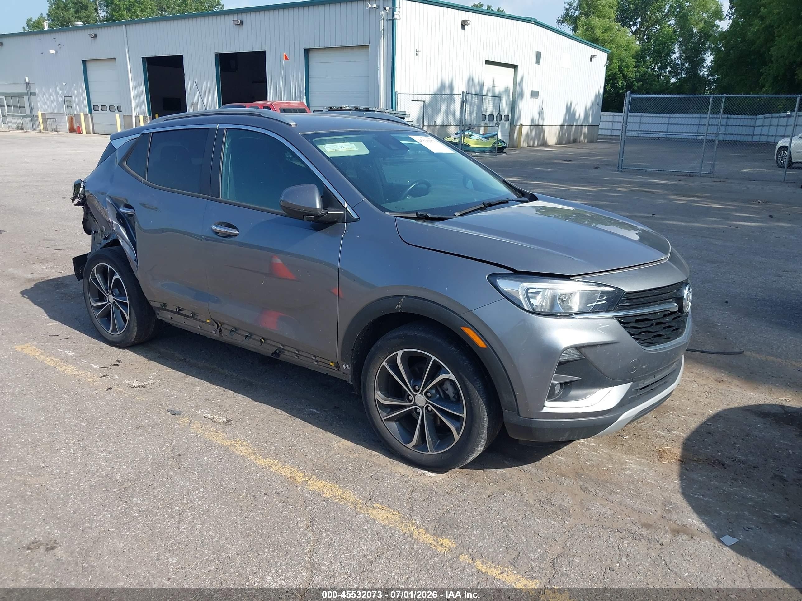 2021 Buick Encore GX Select, VIN KL4MMDS2XMB070654 — Rear end