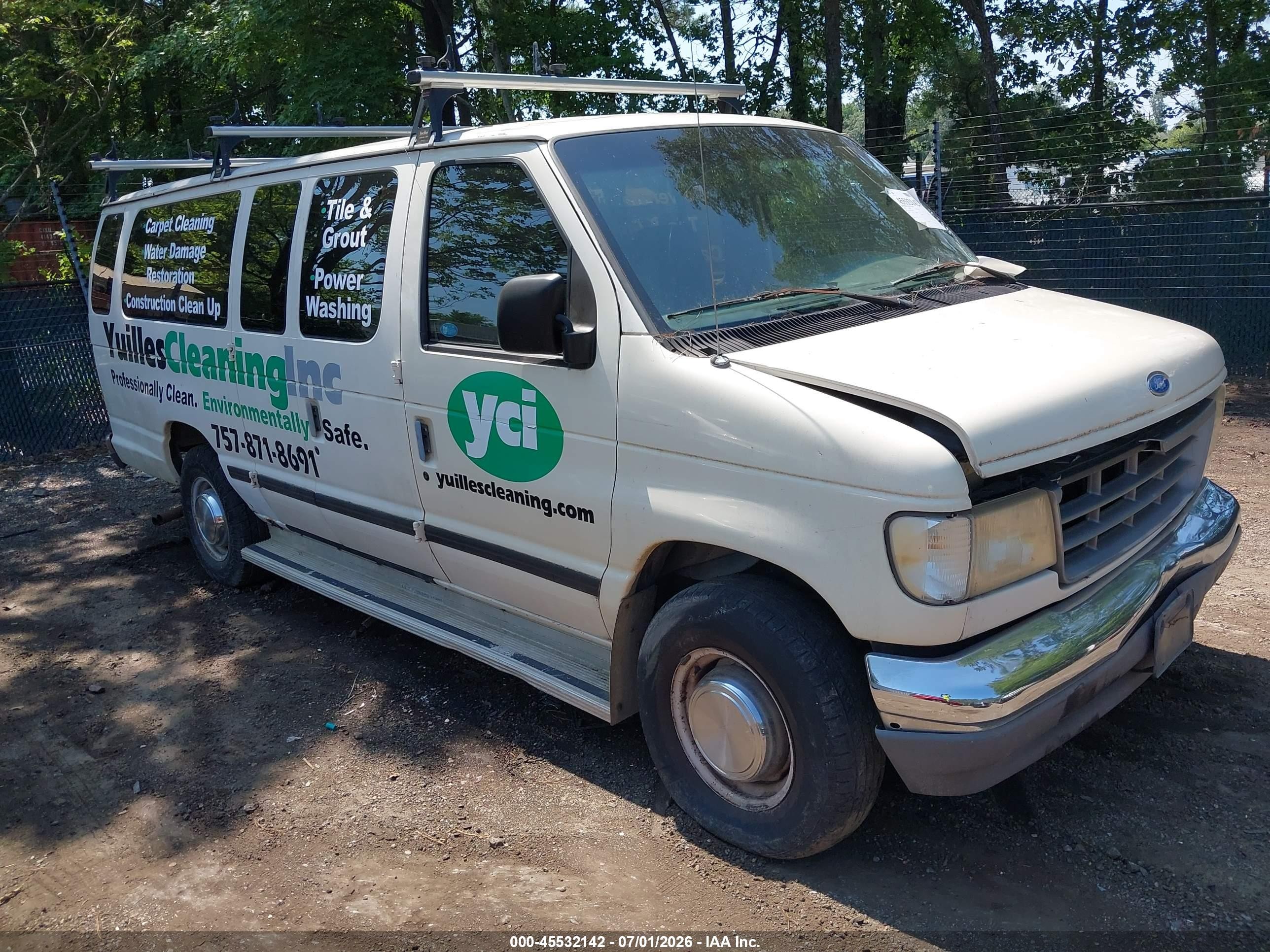 1996 Ford Econoline Wagon XL, VIN 1FBJS31H2THA13993 — Mechanical