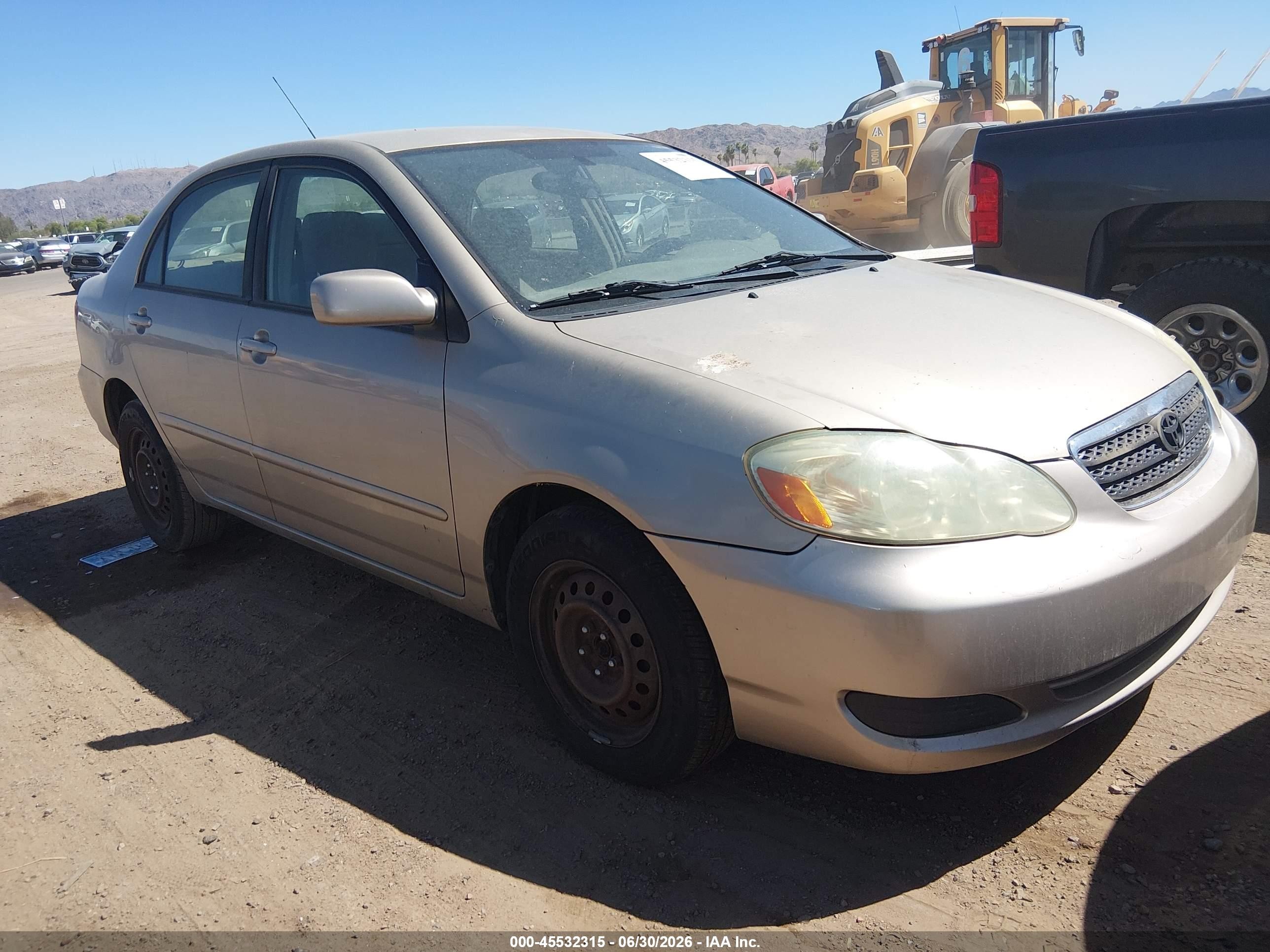 2006 Toyota Corolla S, VIN 1NXBR32E66Z703964 — Normal wear
