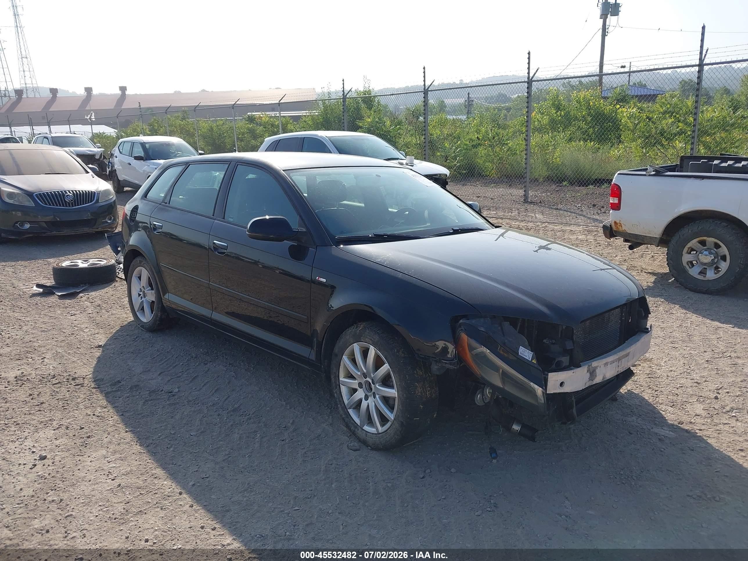 2011 Audi A3 Premium Plus, VIN WAUKJAFM4BA149639 — Front end