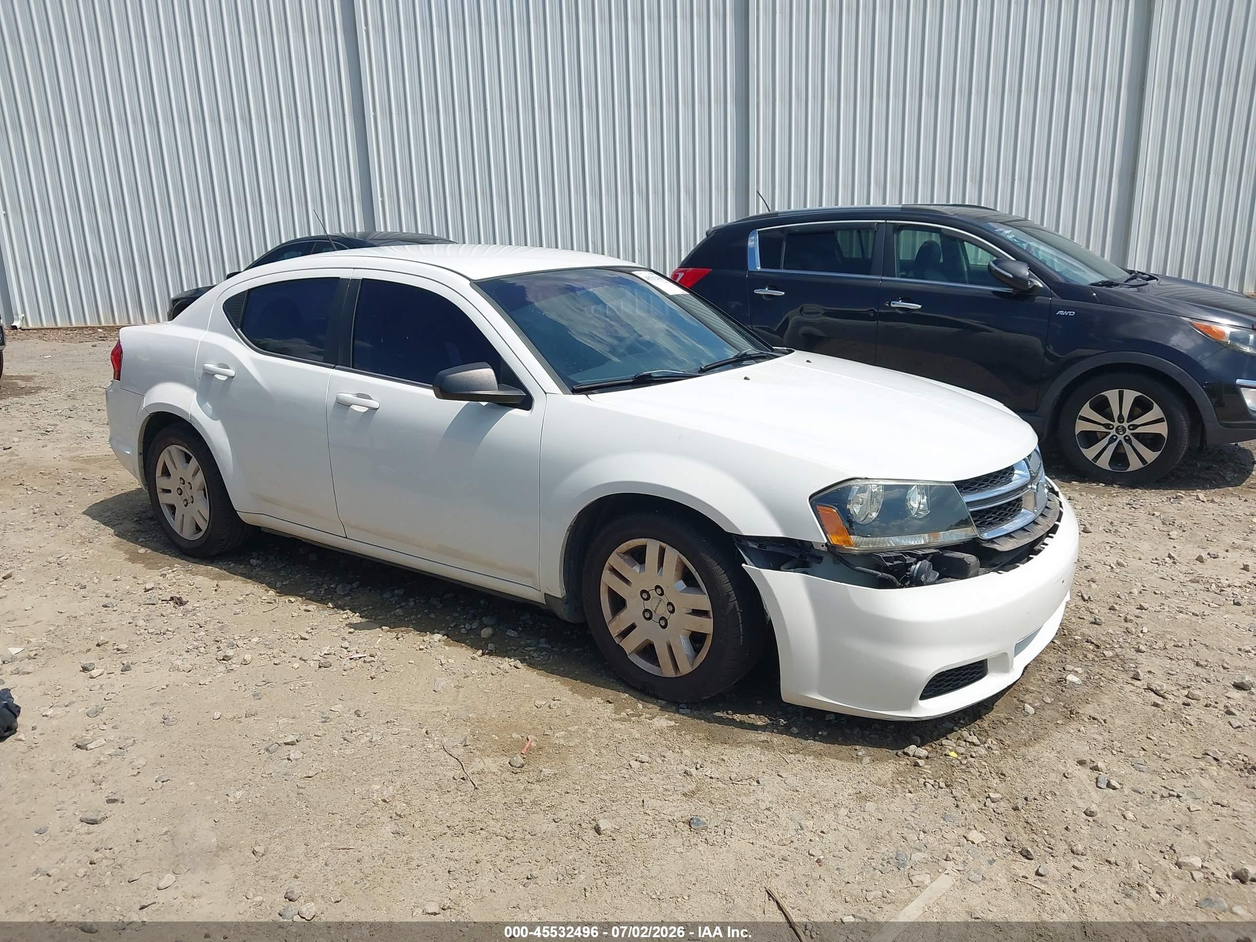 2011 Dodge Avenger Express, VIN 1B3BD4FB4BN523378 — Обычный износ