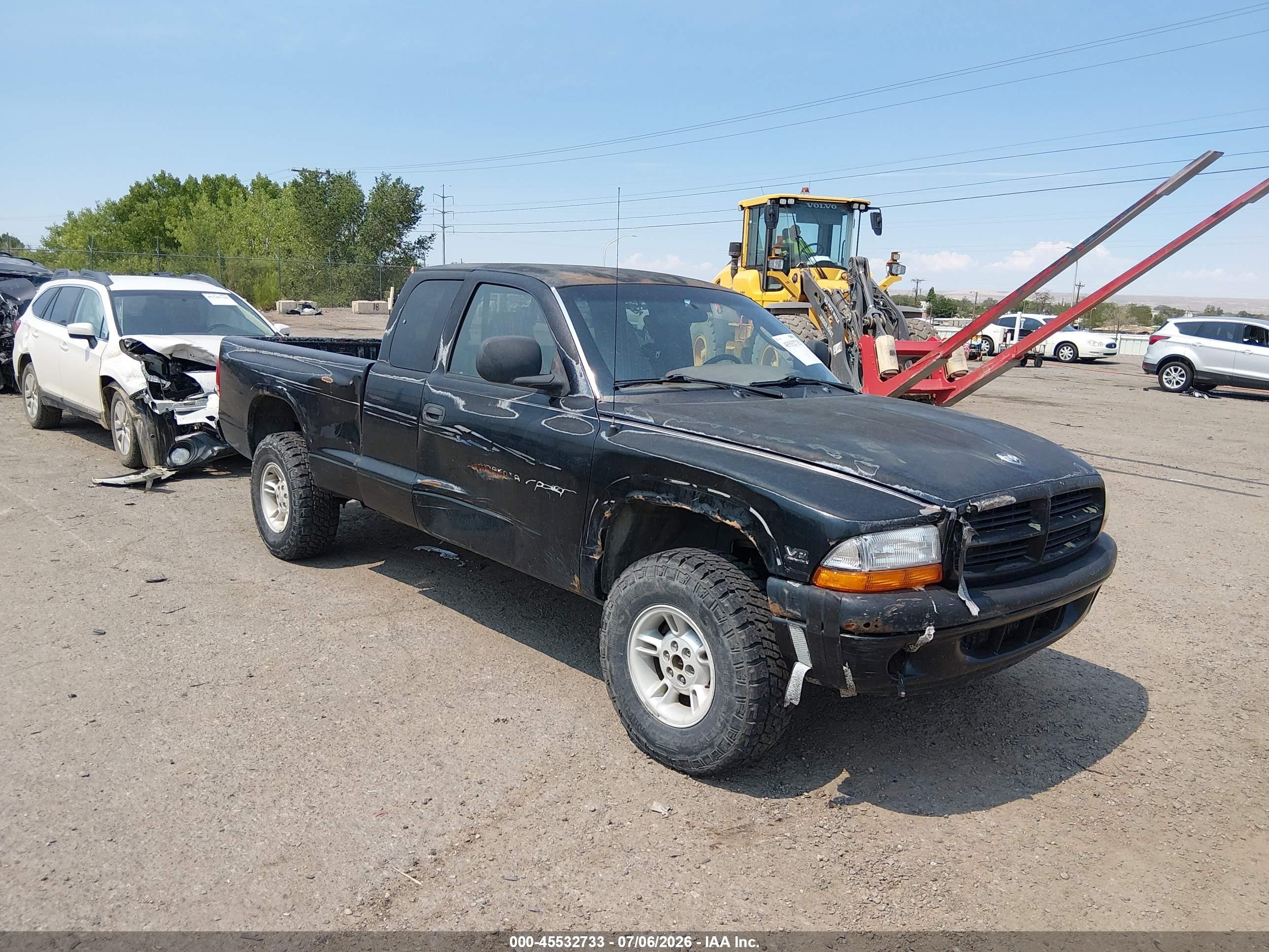 2000 Dodge Dakota Sport, VIN 1B7GG22N2YS650642 — Обычный износ
