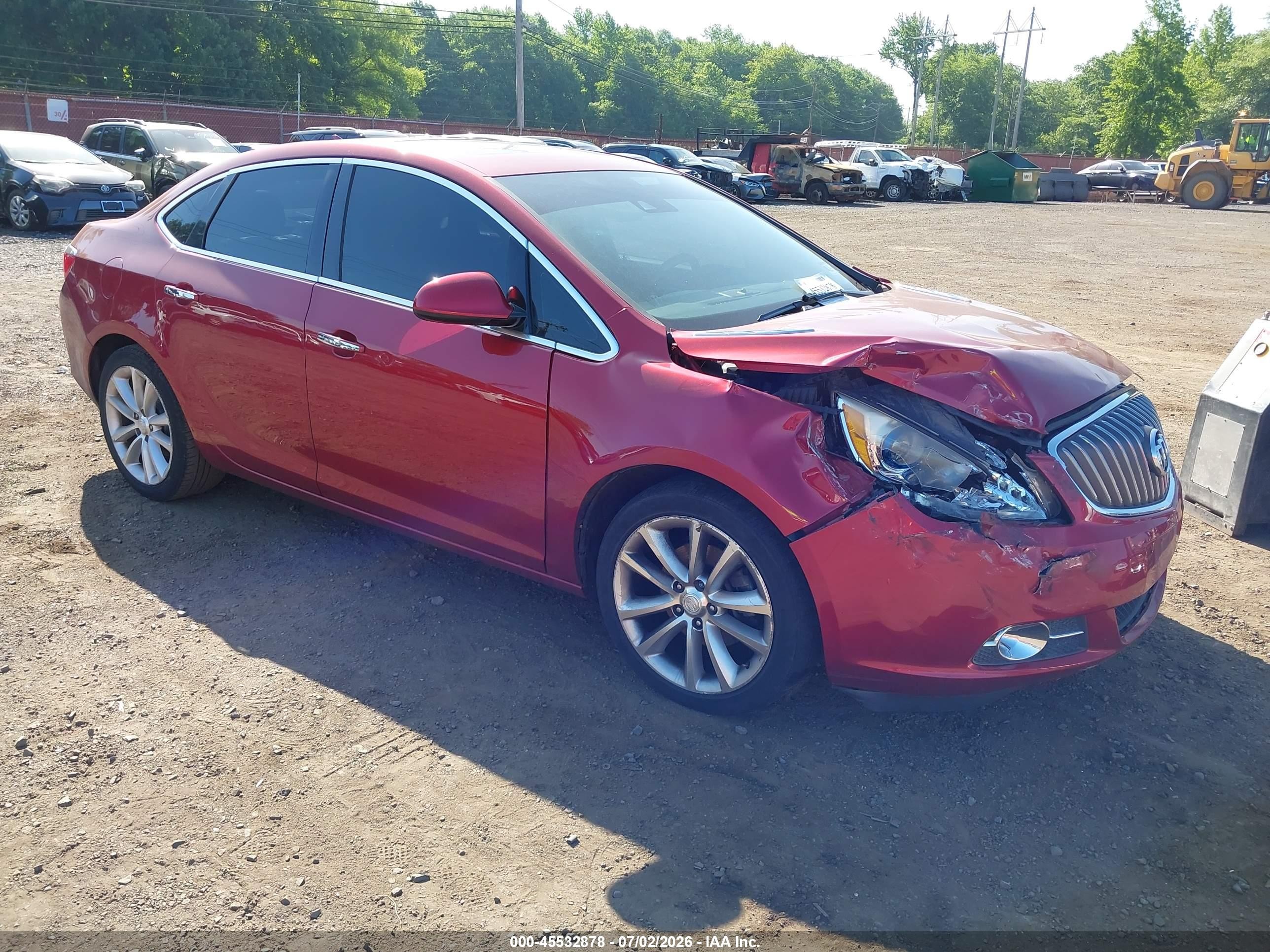 2014 Buick Verano Group, VIN 1G4PS5SK0E4147189 — Перед