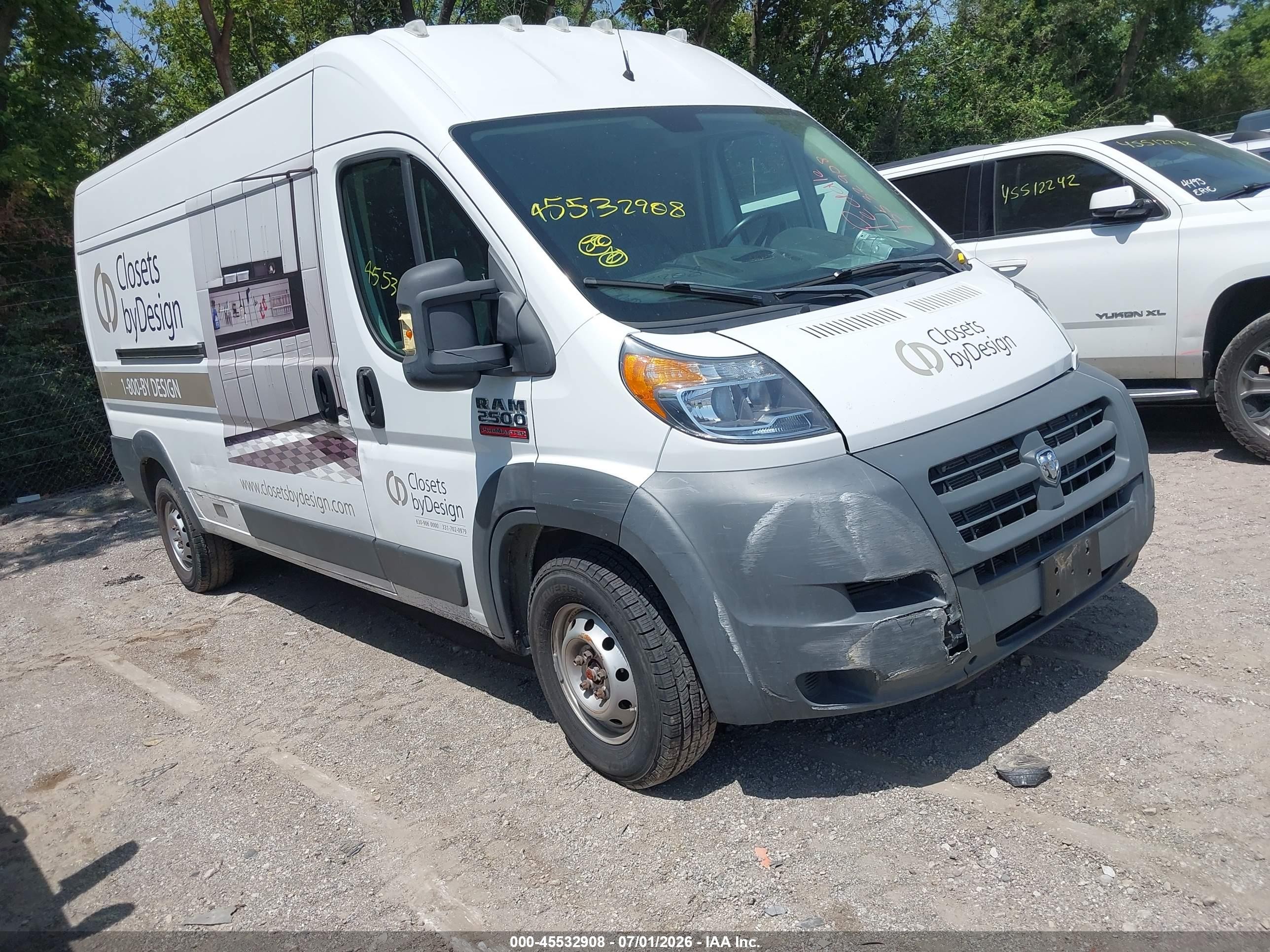 2014 Ram ProMaster Cargo, VIN 3C6TRVDG1EE123156 — Normal wear