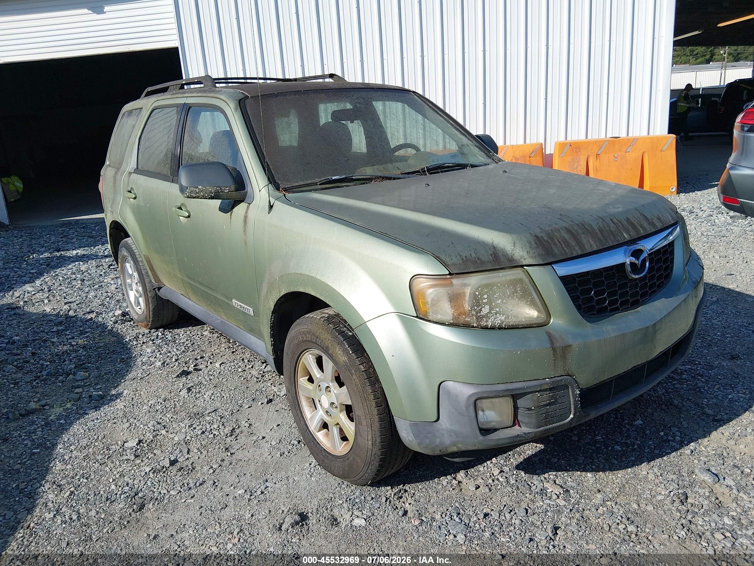 2008 Mazda Tribute Grand Touring, VIN 4F2CZ02Z68KM17766 — Обычный износ