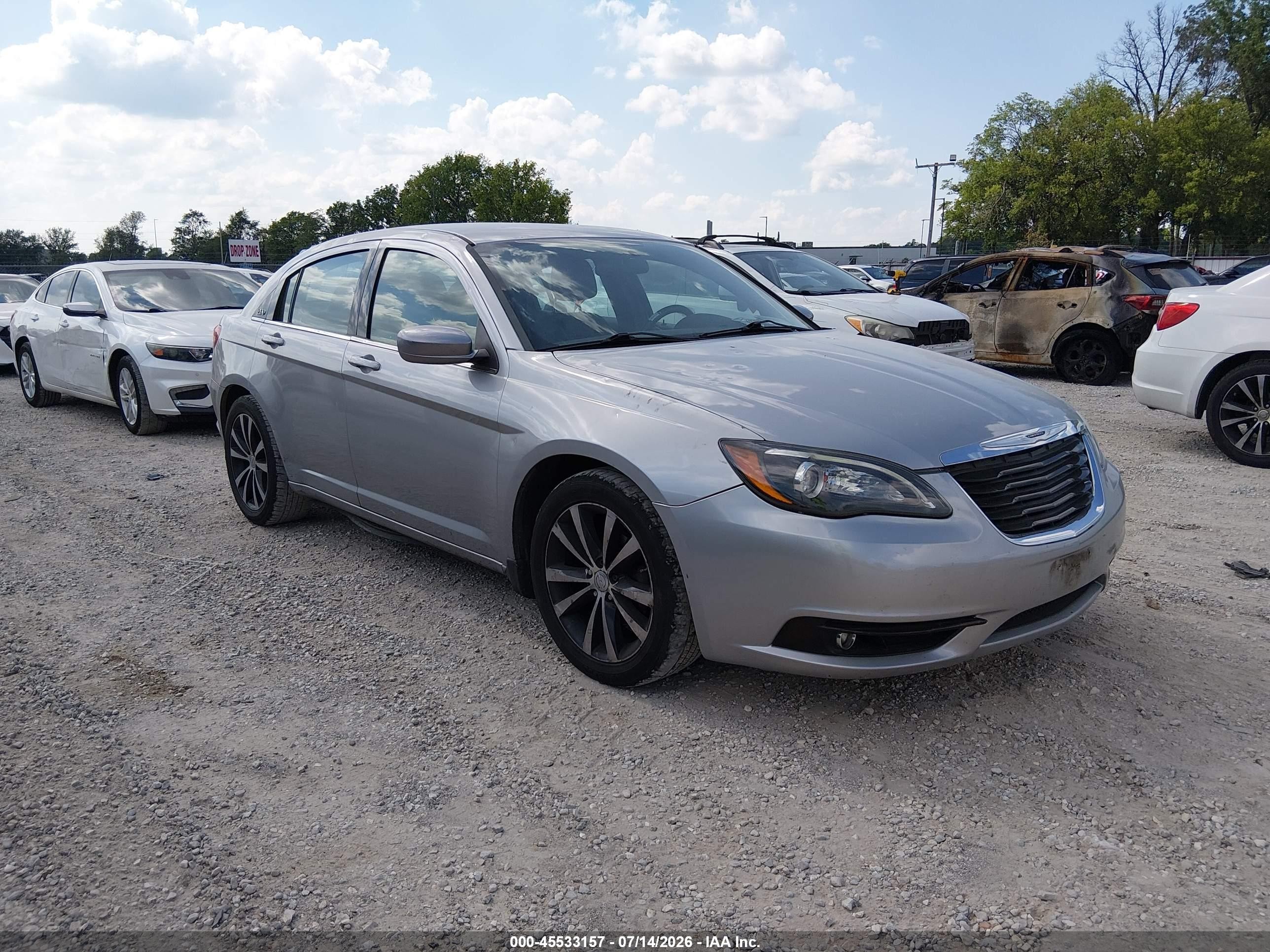 2014 Chrysler 200 Touring, VIN 1C3CCBBG6EN158495 — Hail