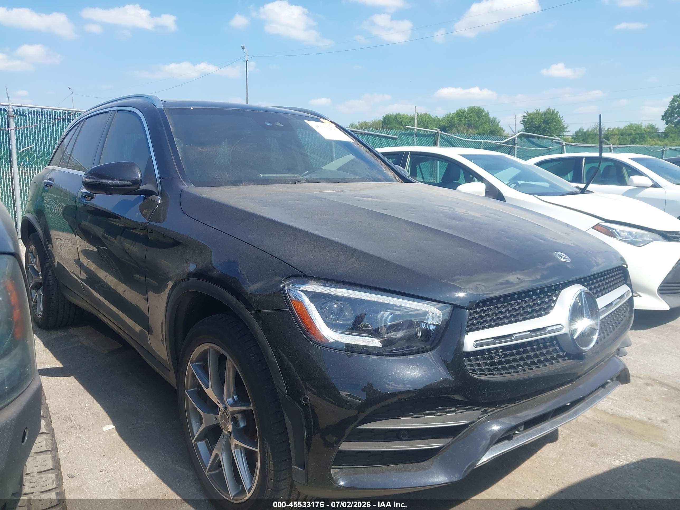 2022 Mercedes-Benz GLC 300, VIN W1N0G8EB5NG115687 — Hail