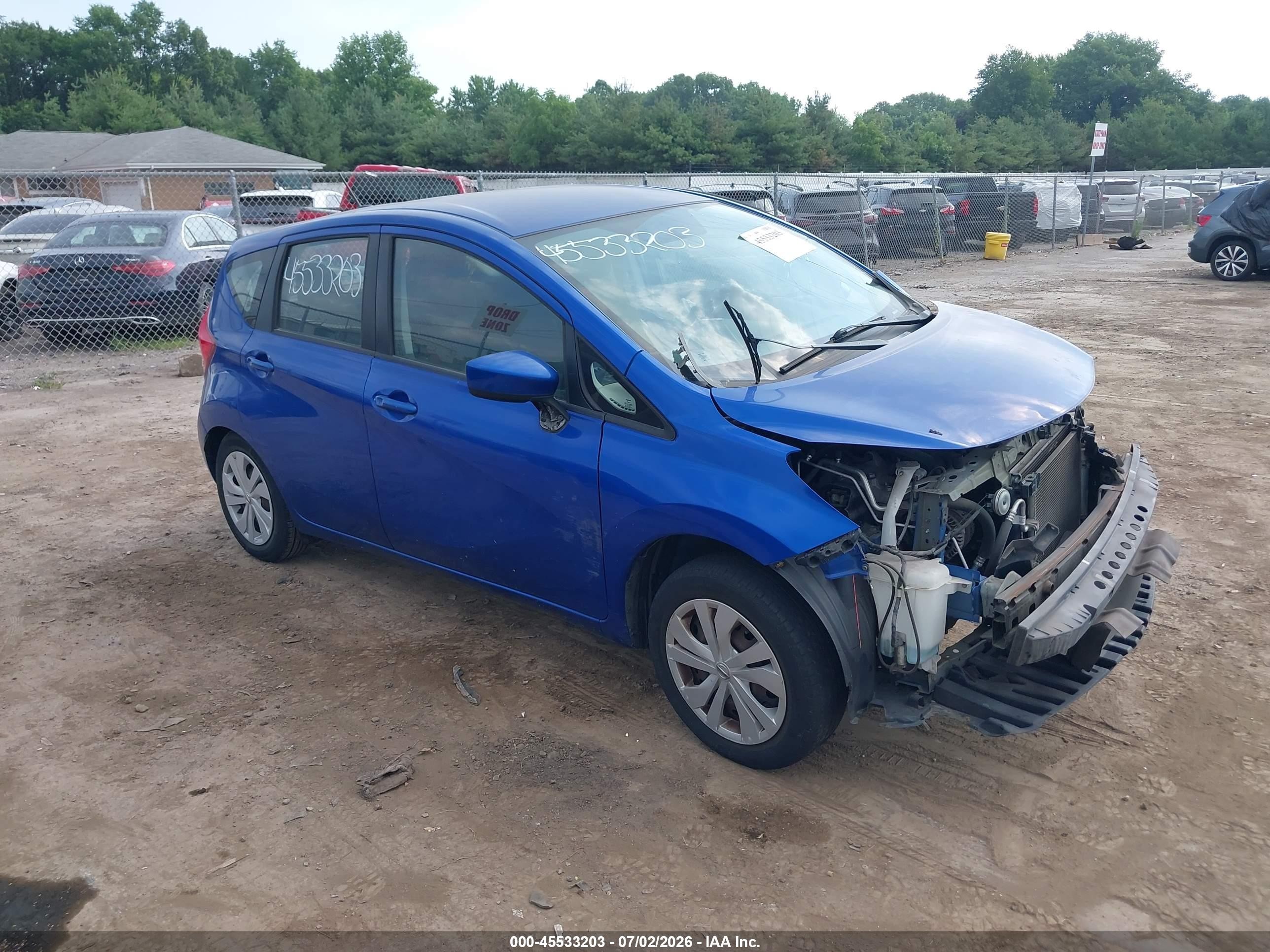 2017 Nissan Note SV, VIN 3N1CE2CP2HL356132 — Front end