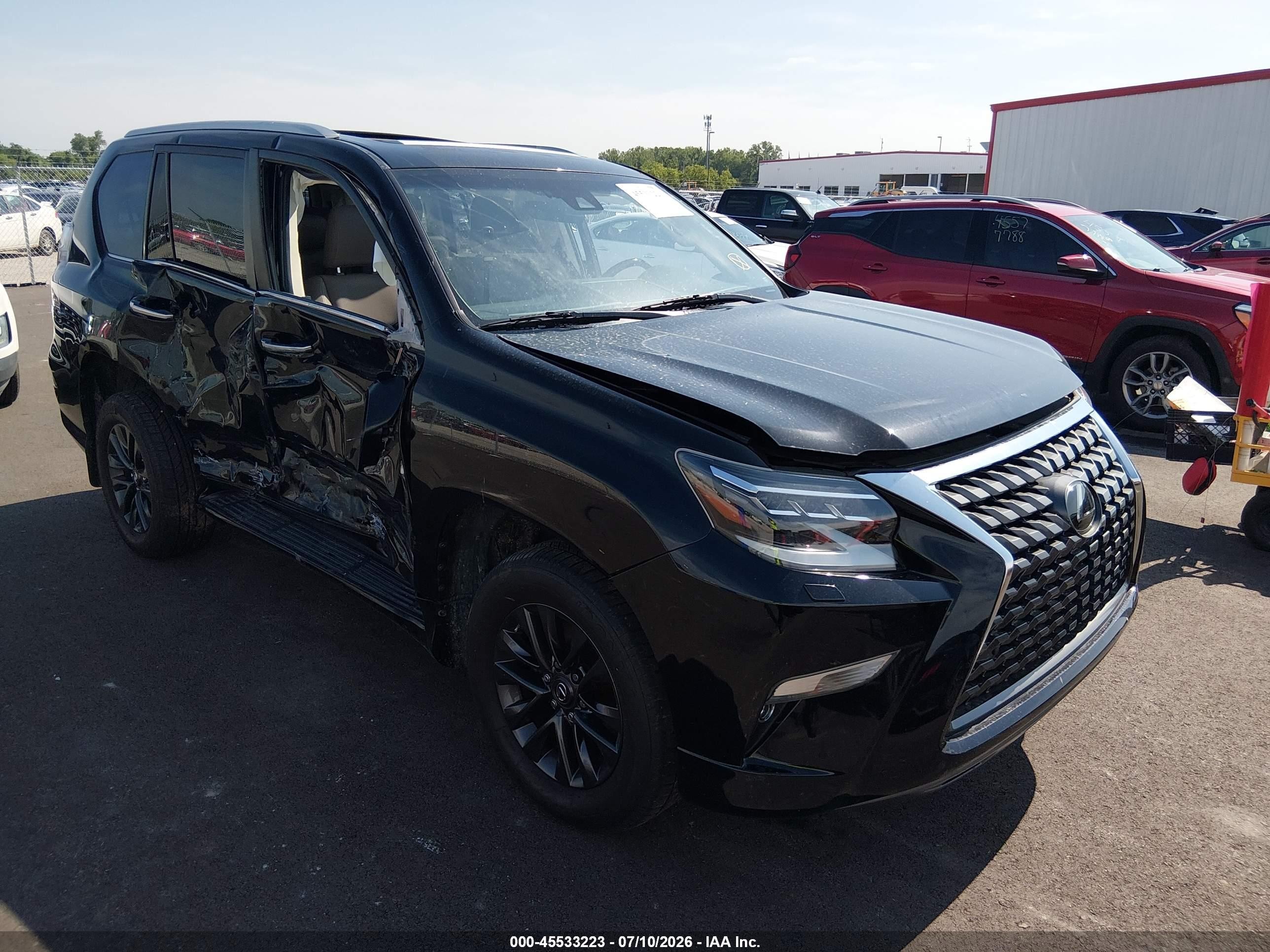 2020 Lexus GX 460 Premium, VIN JTJAM7BXXL5265976 — Side