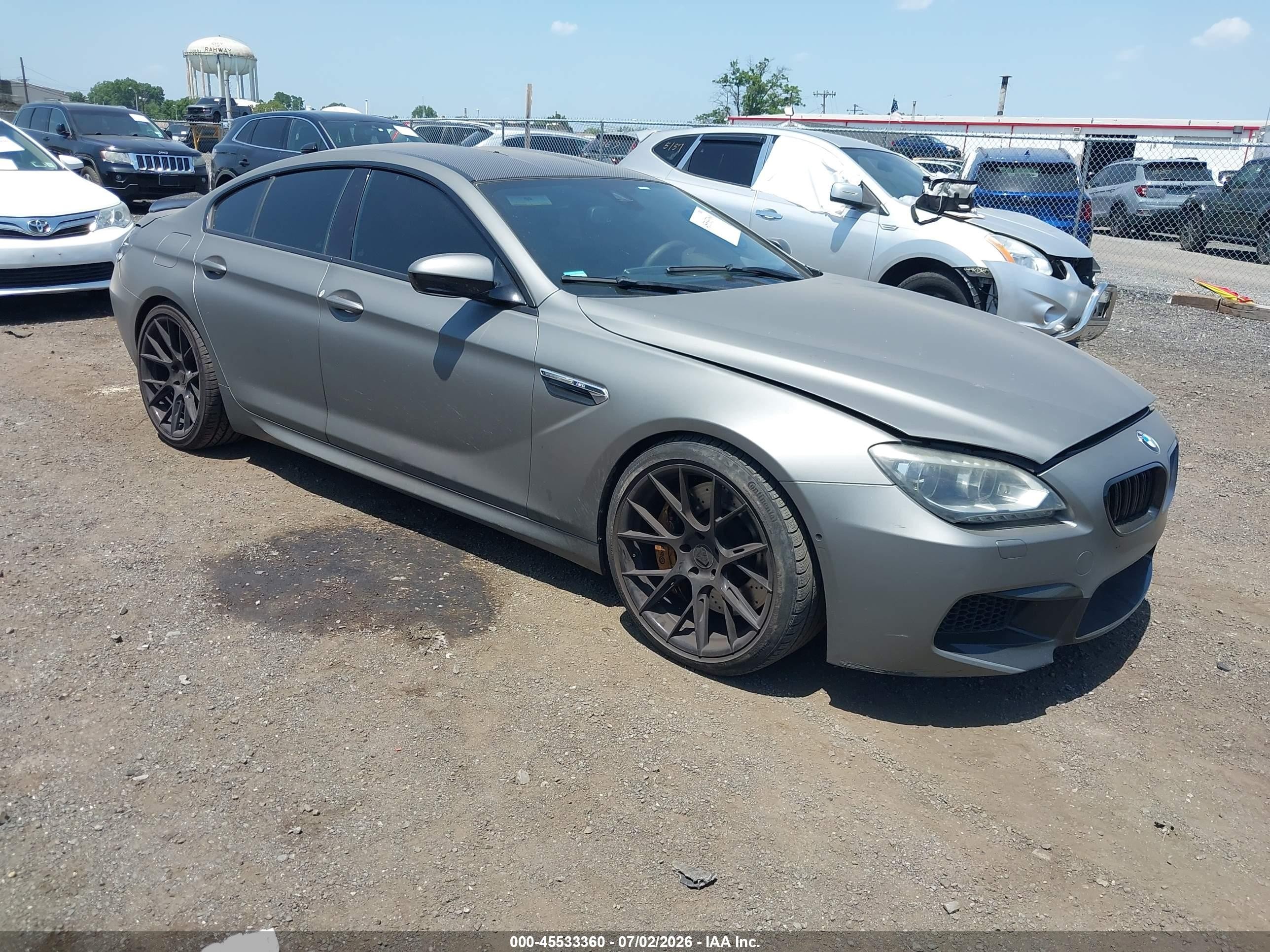 2014 BMW M6, VIN WBS6C9C56EDV73877 — Side