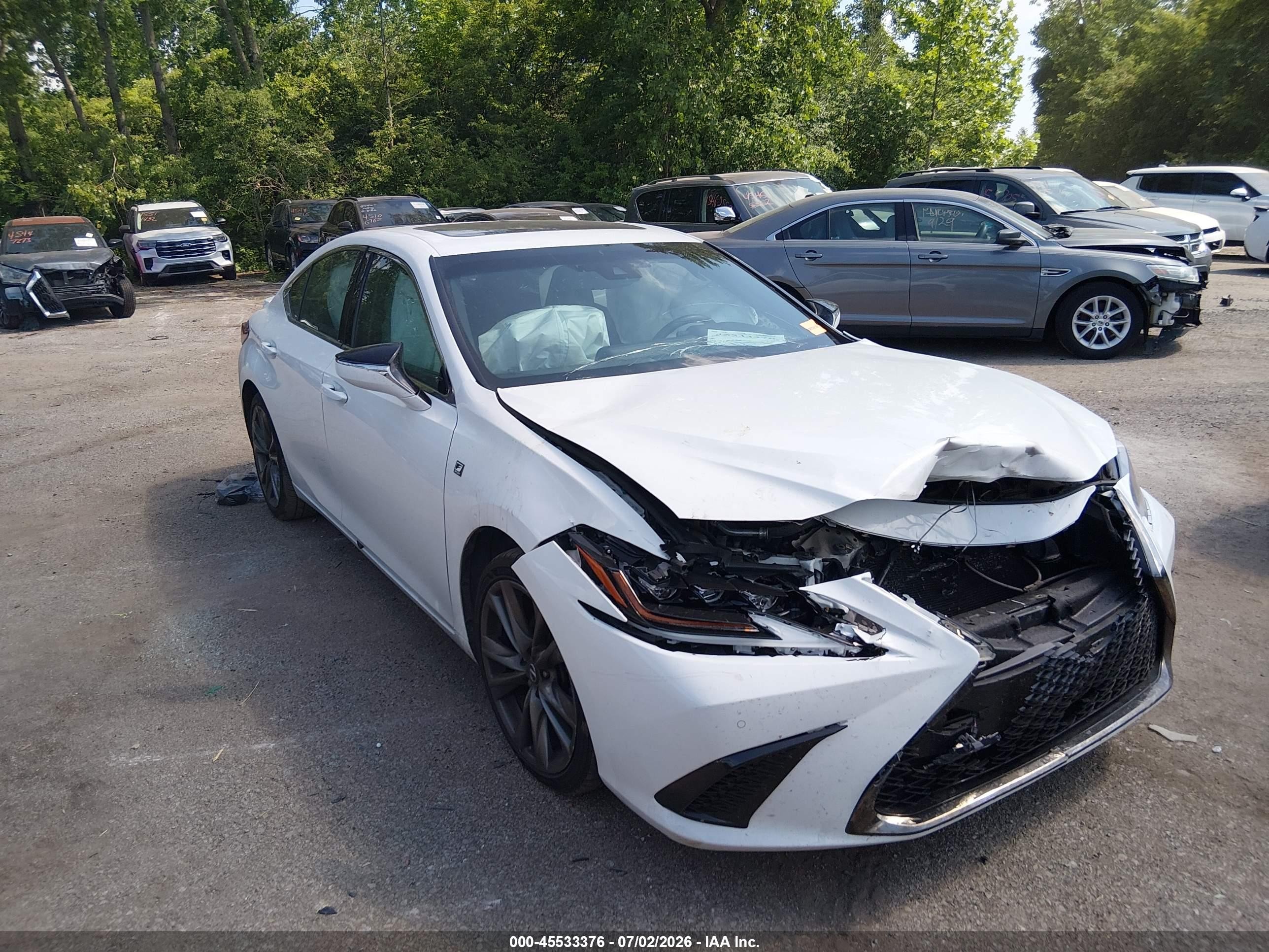 2019 Lexus ES 350, VIN 58ABZ1B1XKU006222 — Перед