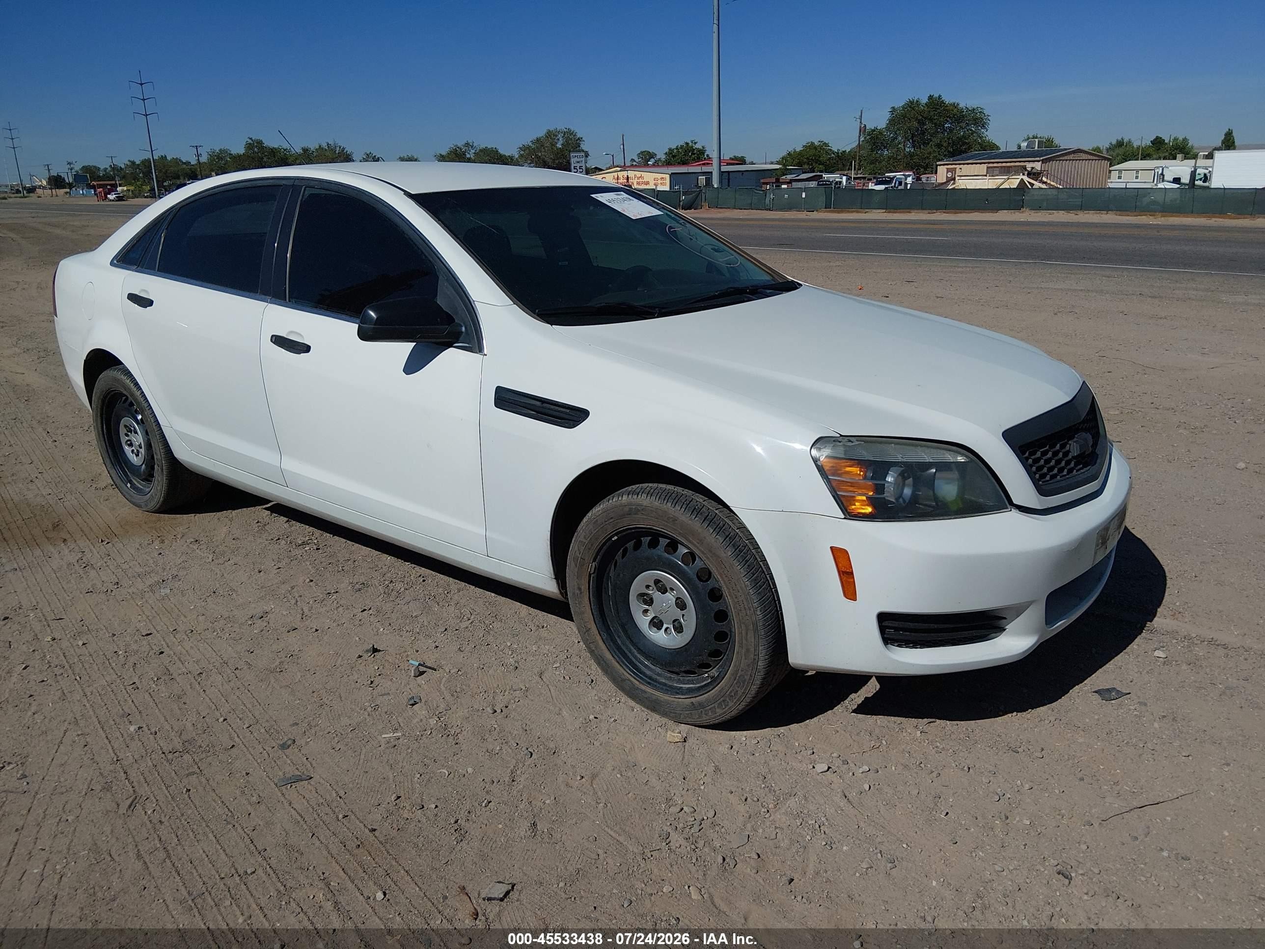 2016 Chevrolet Caprice Police Police, VIN 6G3NS5U29GL207961 — Front end