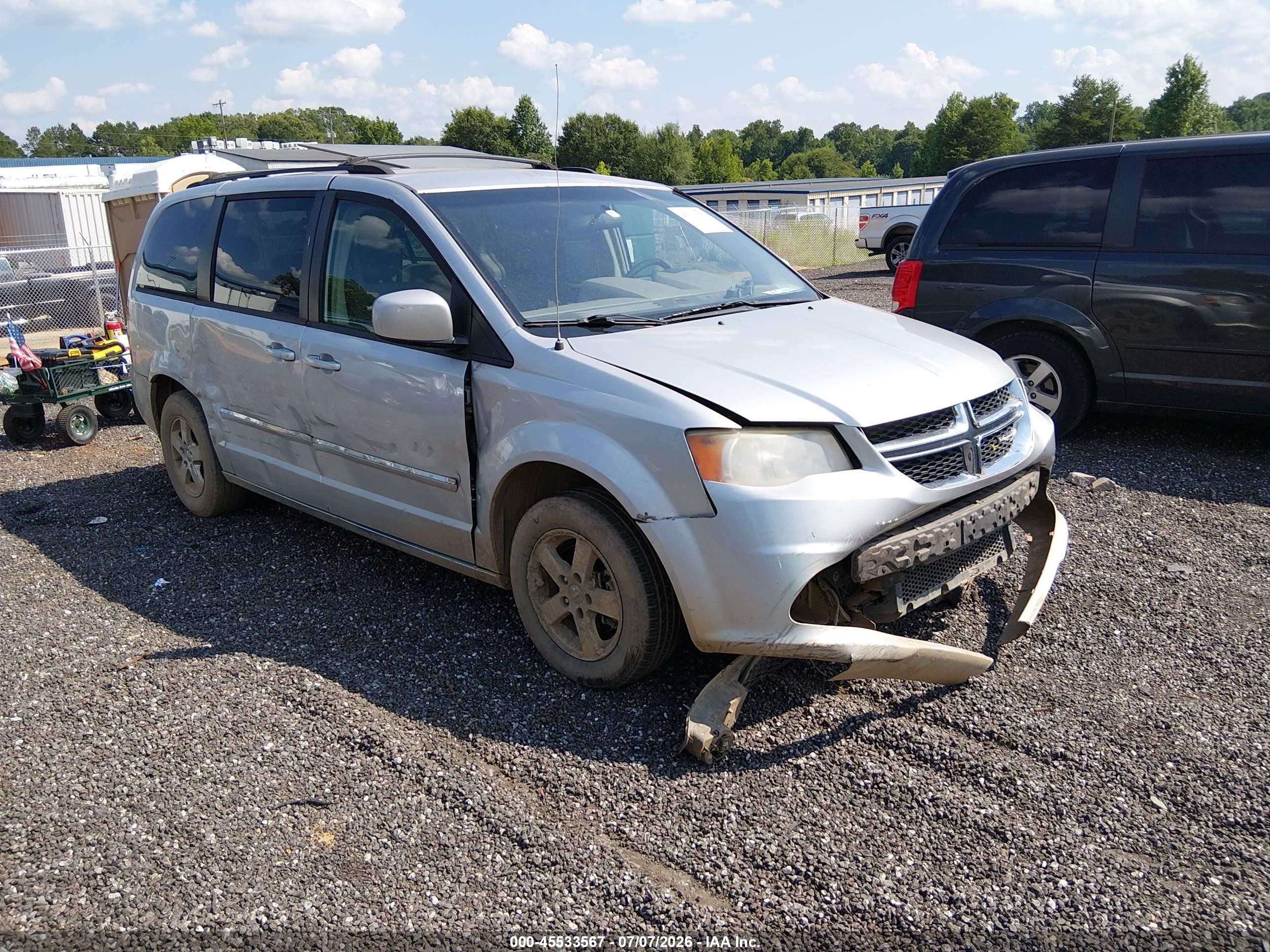 2009 Dodge Grand Caravan SXT, VIN 2D8HN54189R572538 — All over