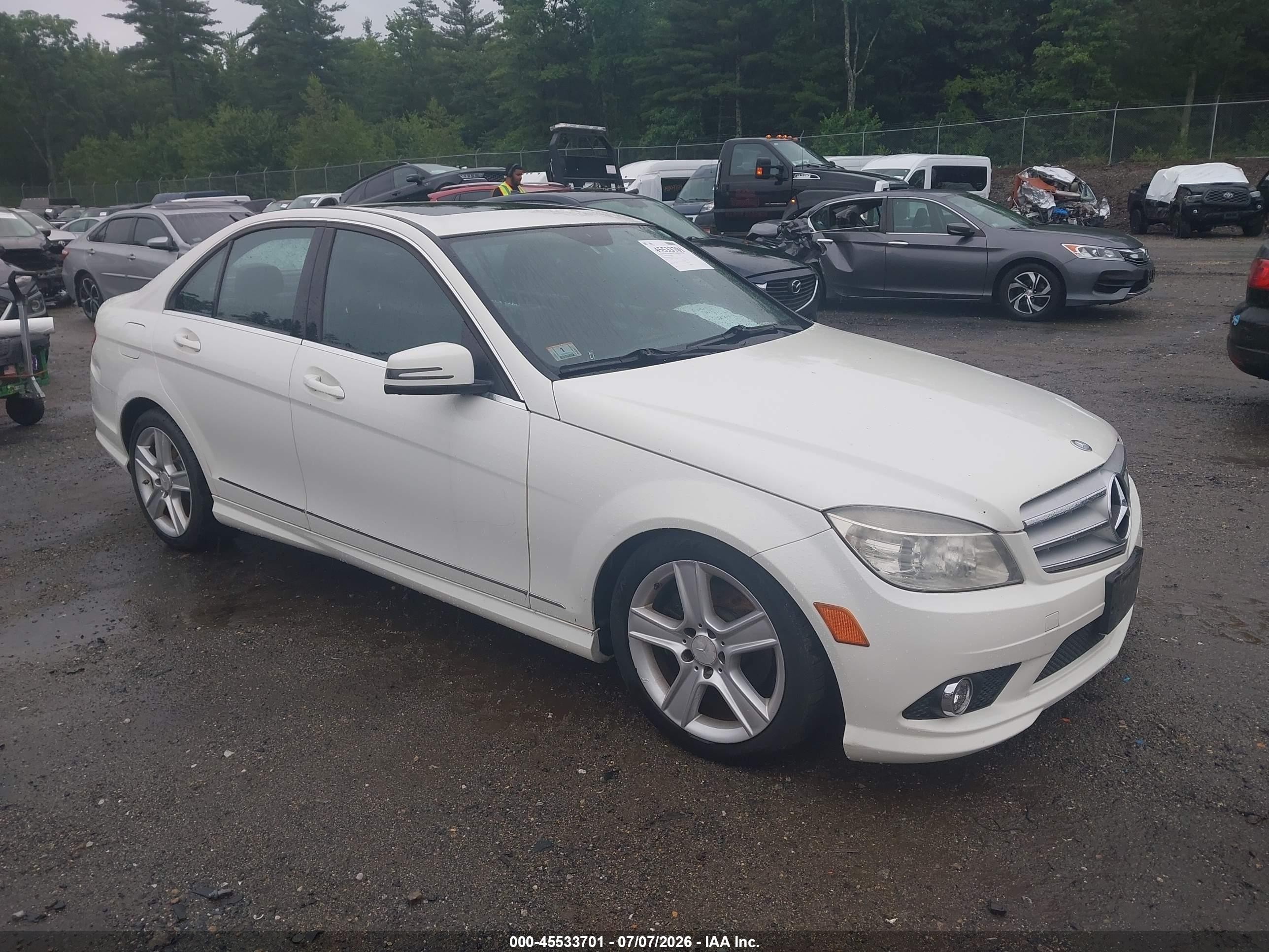 2010 Mercedes-Benz C 300 Sport, VIN WDDGF8BB1AR087999 — Fresh water flood