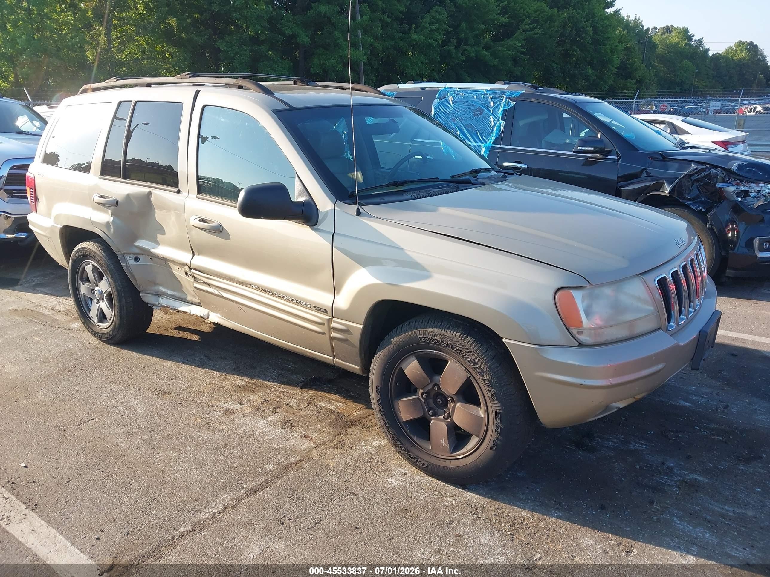 2001 Jeep Grand Cherokee Limited, VIN 1J4GW58N41C729932 — Normal wear
