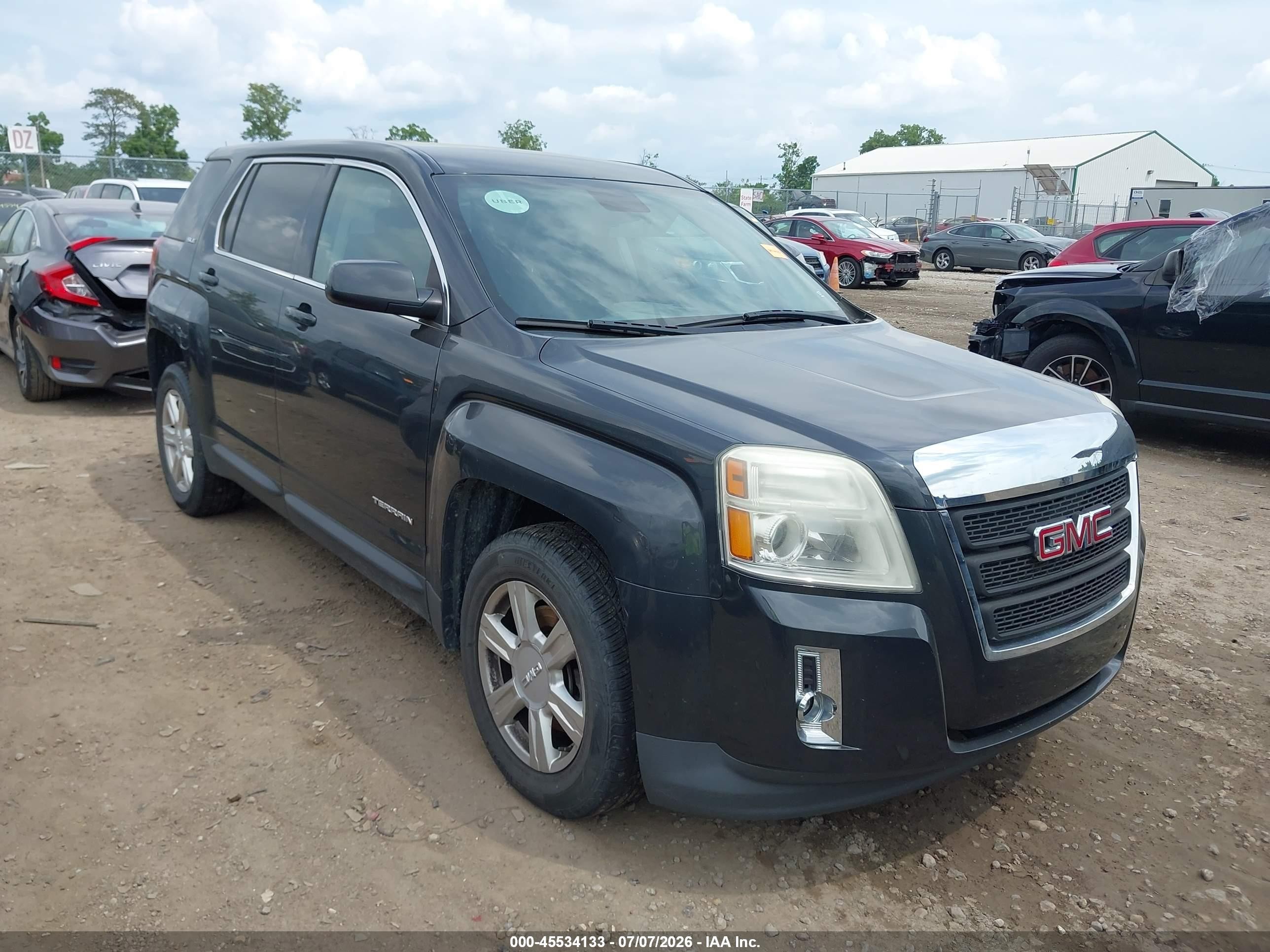 2014 GMC Terrain SLE, VIN 2GKALMEK0E6322640 — Normal wear