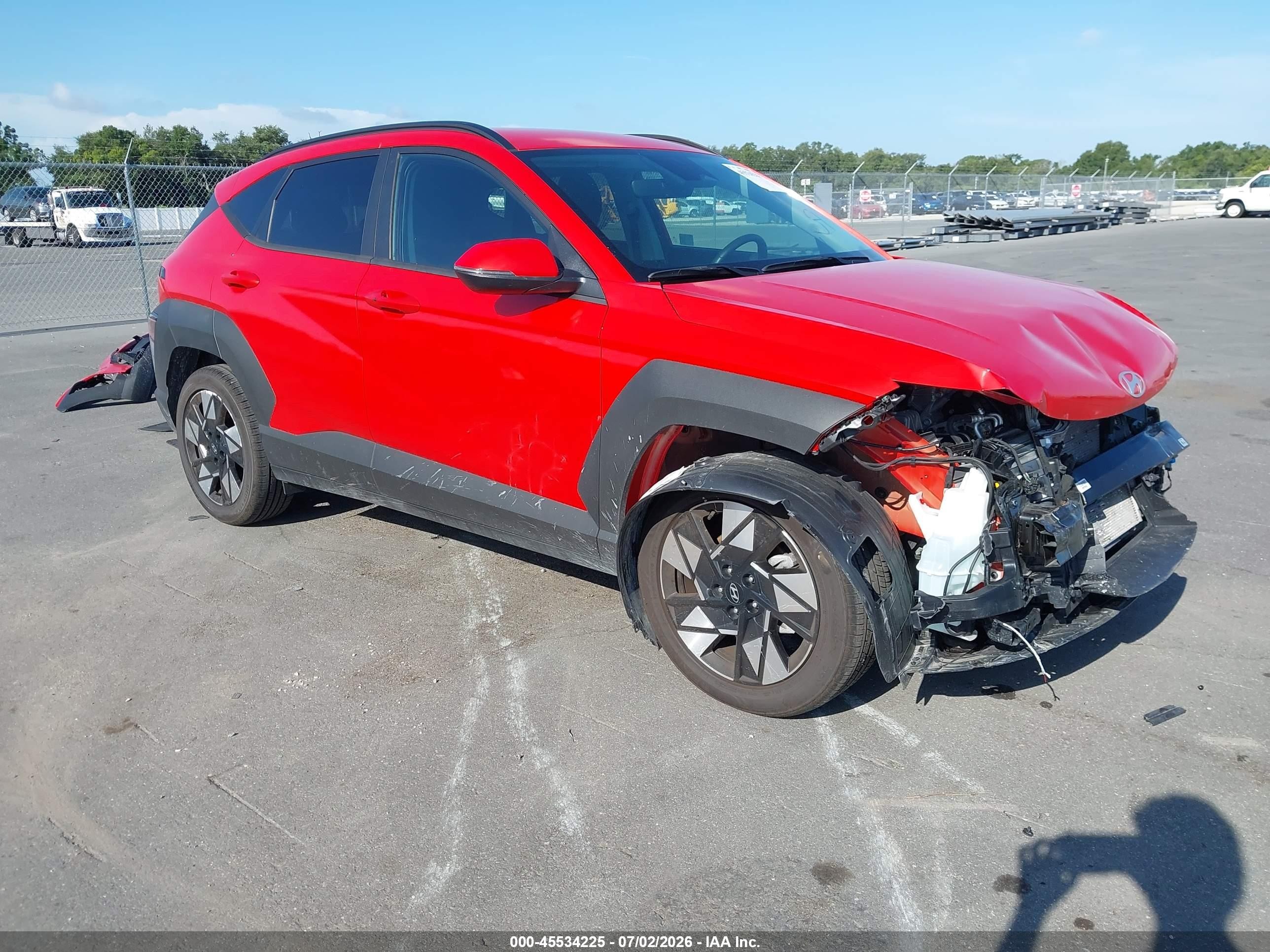 2025 Hyundai Kona SEL, VIN KM8HB3AB2SU308762 — Front end
