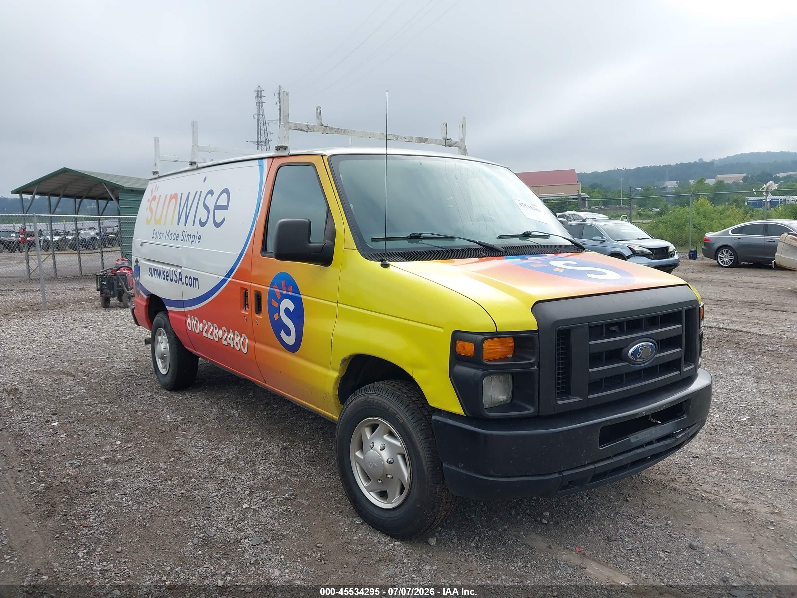 2011 Ford Econoline Cargo Commercial, VIN 1FTNE2EW0BDB18917 — Normal wear