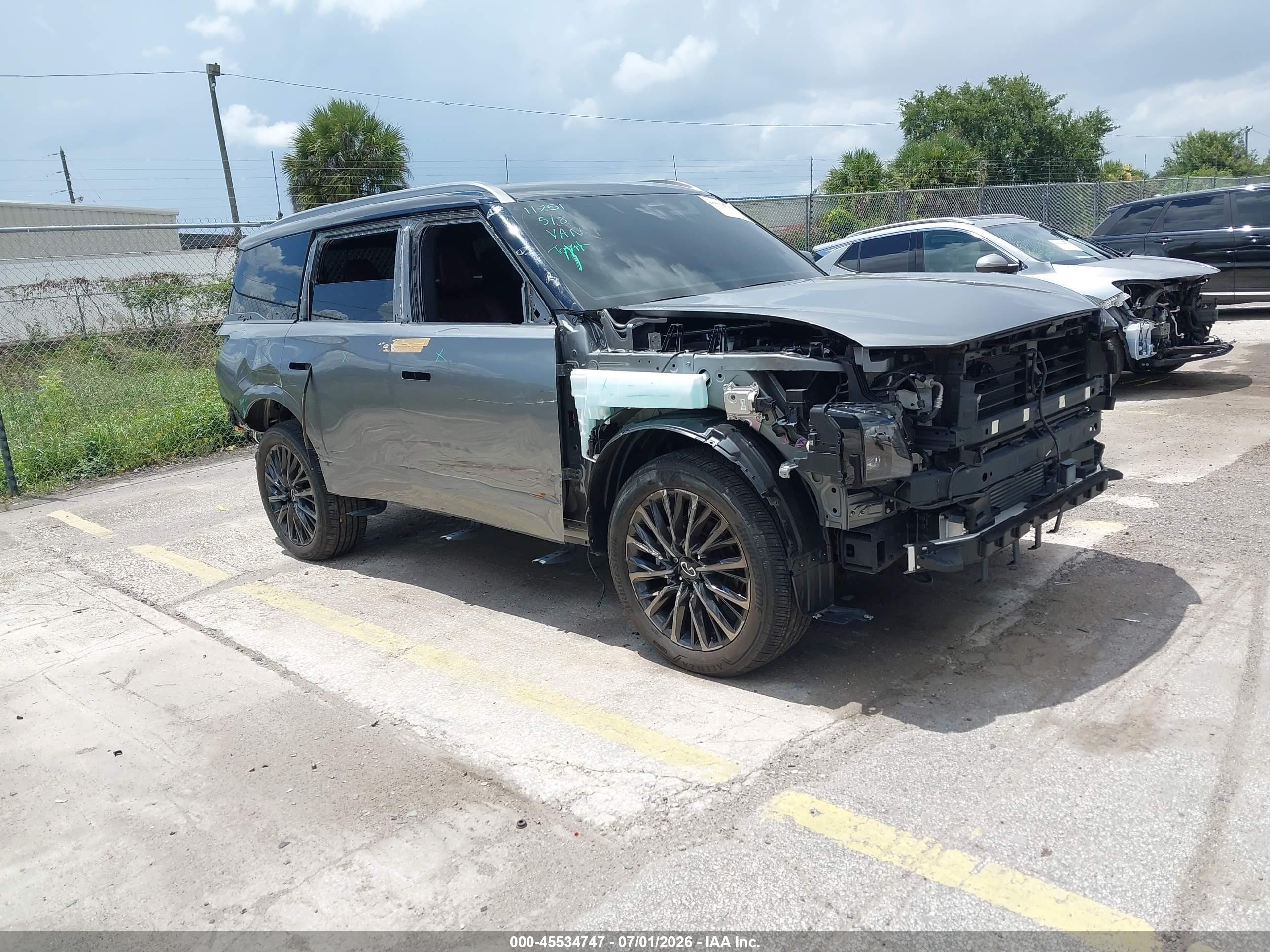 2025 Infiniti QX80 Autograph, VIN JN8AZ3CCXS9600643 — All over