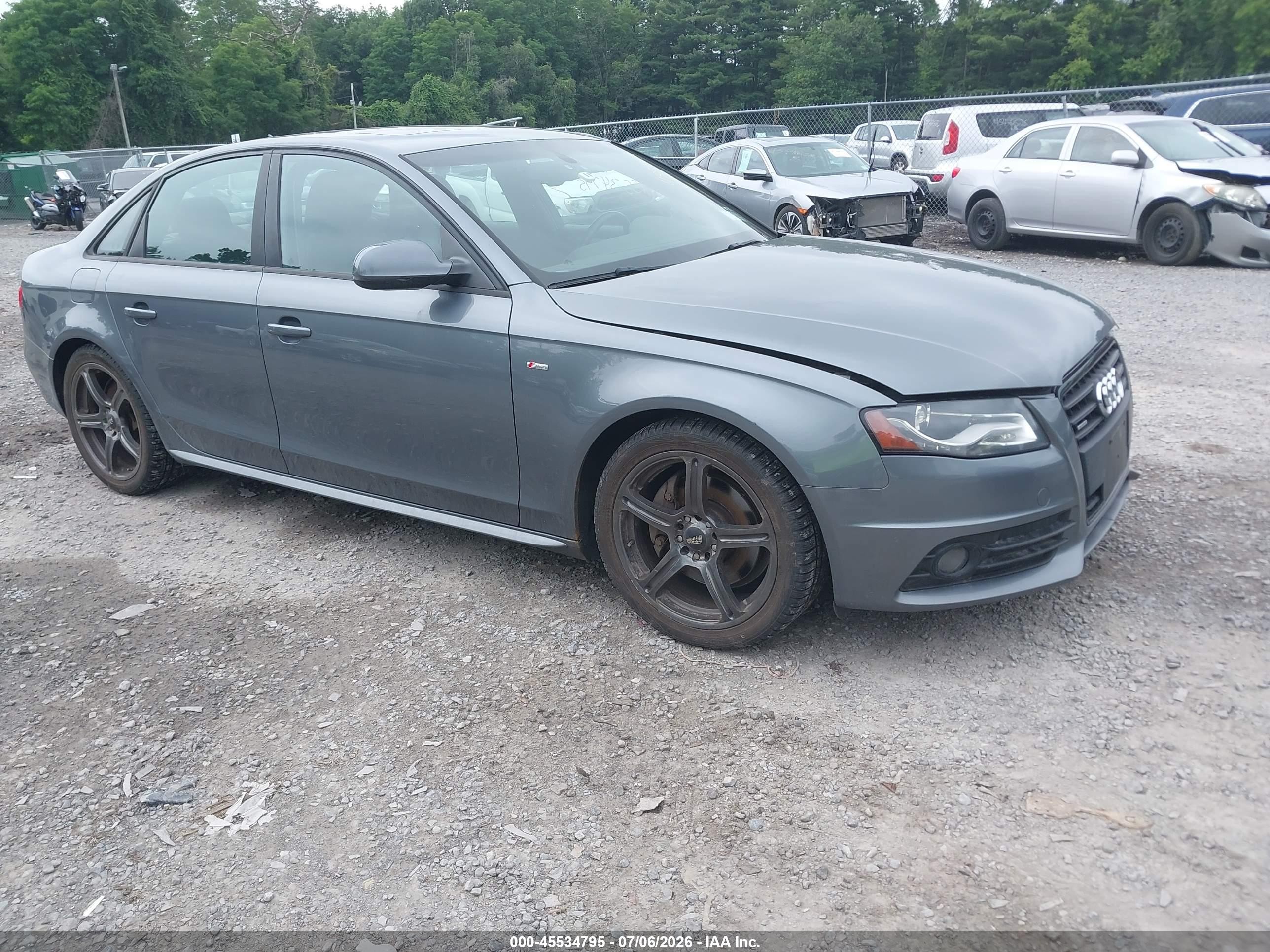 2012 Audi A4 Prestige, VIN WAUKFAFL6CA097859 — Normal wear