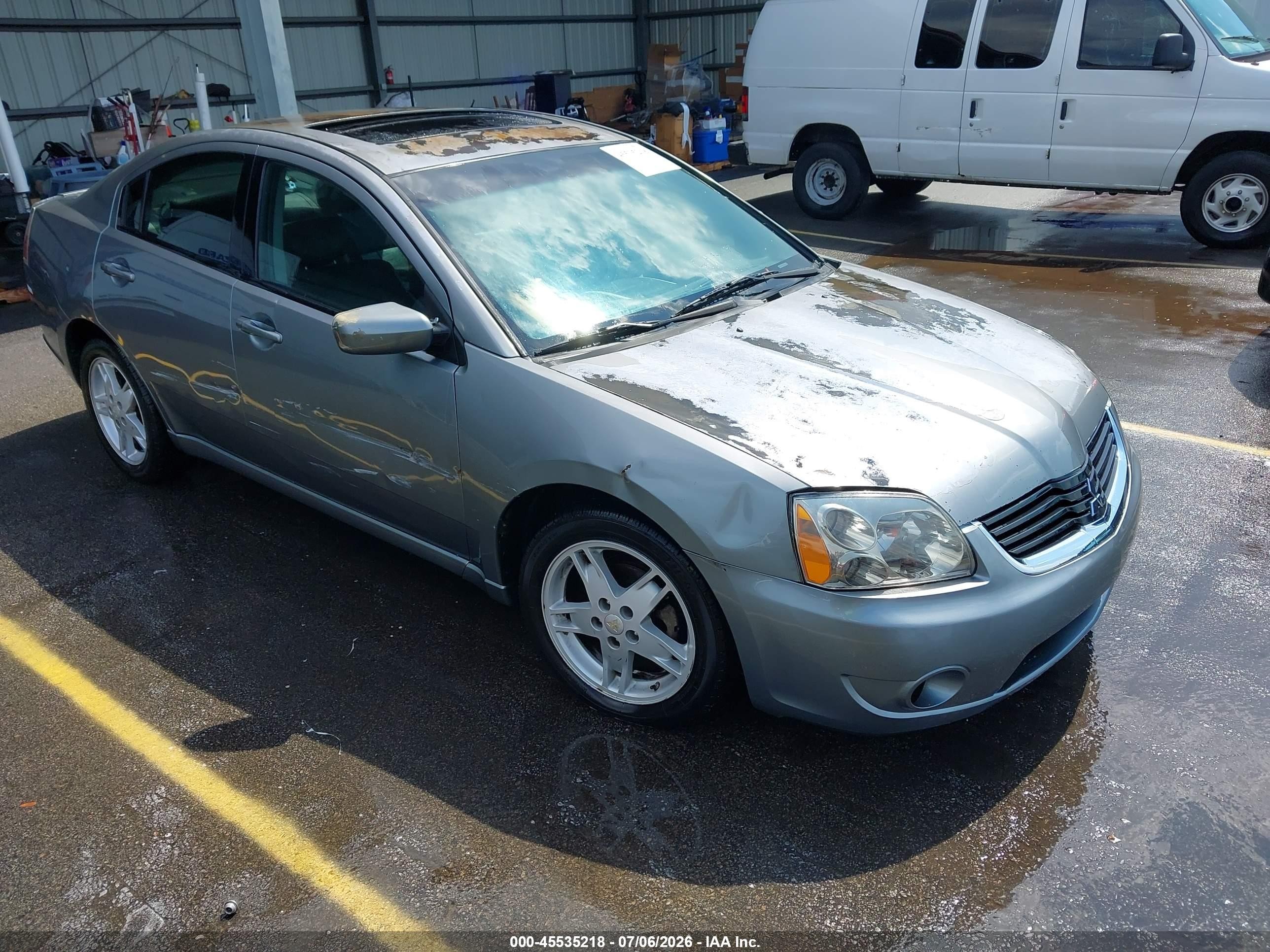 2007 Mitsubishi Galant ES, VIN 4A3AB36F87E054037 — Normal wear