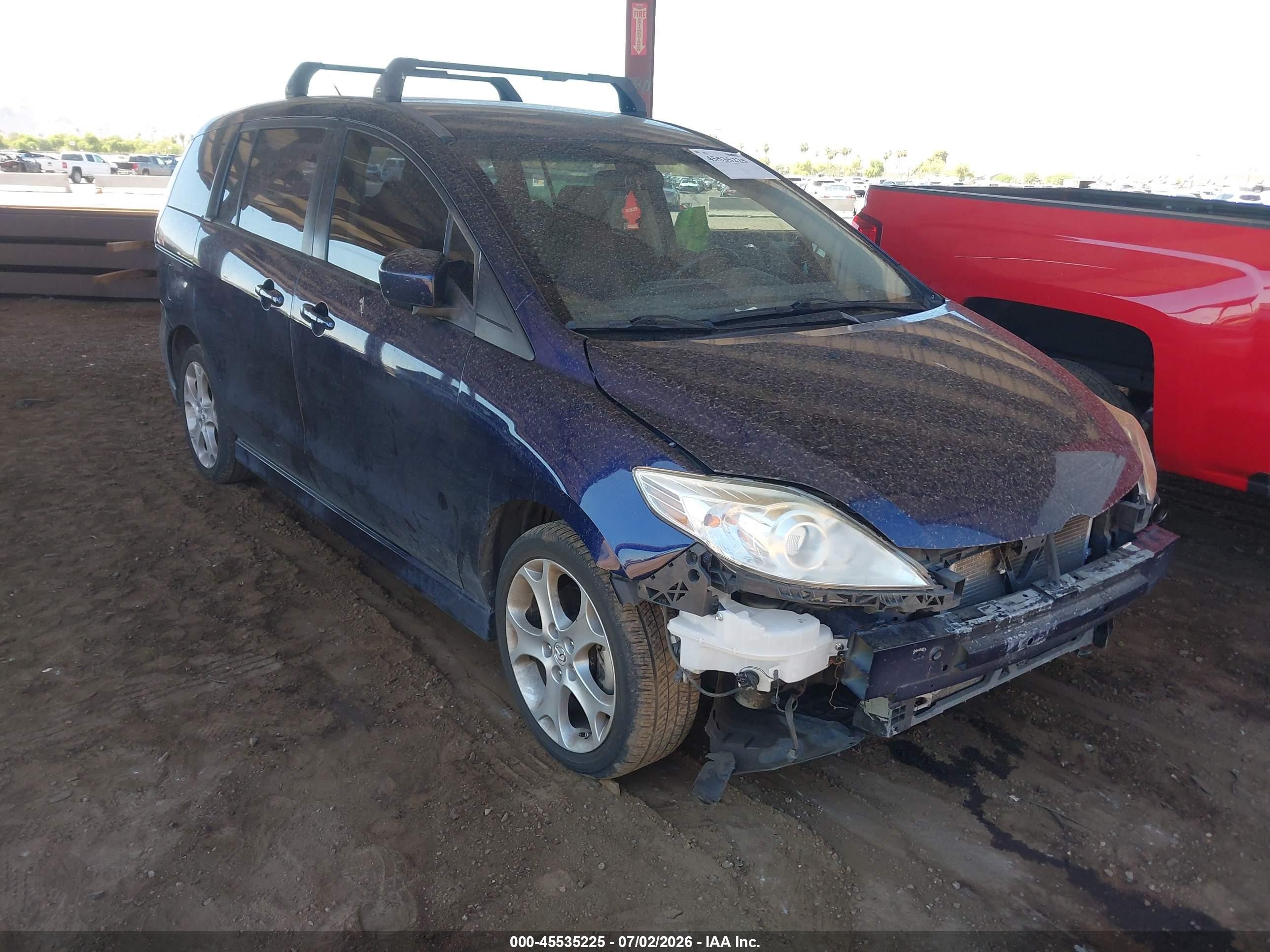 2010 Mazda 5 Sport, VIN JM1CR2W3XA0384144 — Normal wear