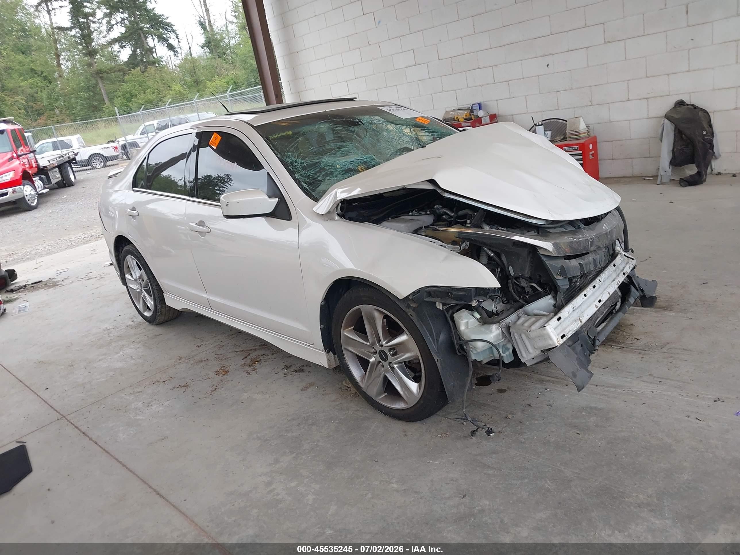 2012 Ford Fusion SPORT, VIN 3FAHP0KC4CR438889 — Biohazard / chemical