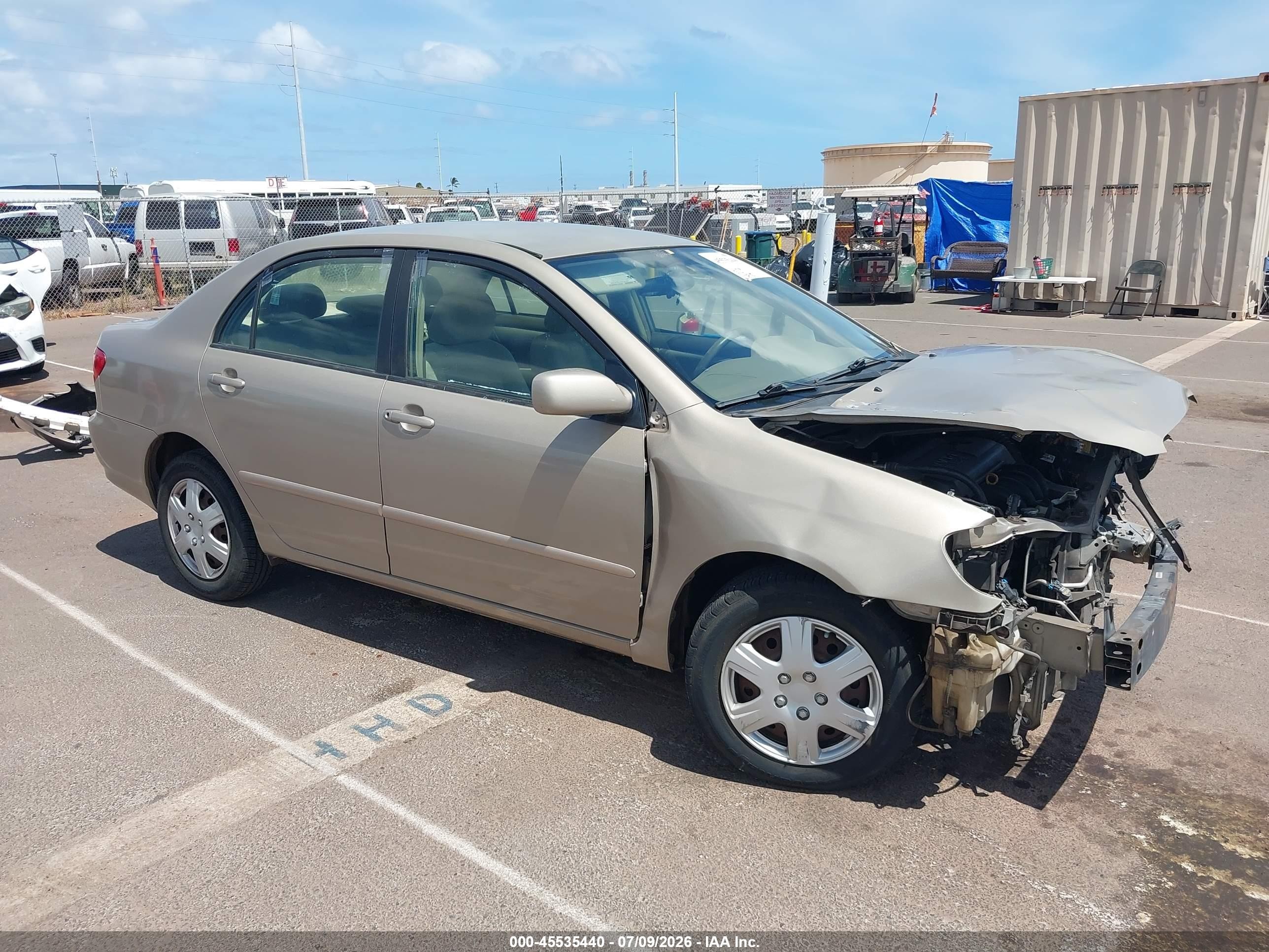 2006 Toyota Corolla S, VIN 1NXBR32E46Z626270 — Front end